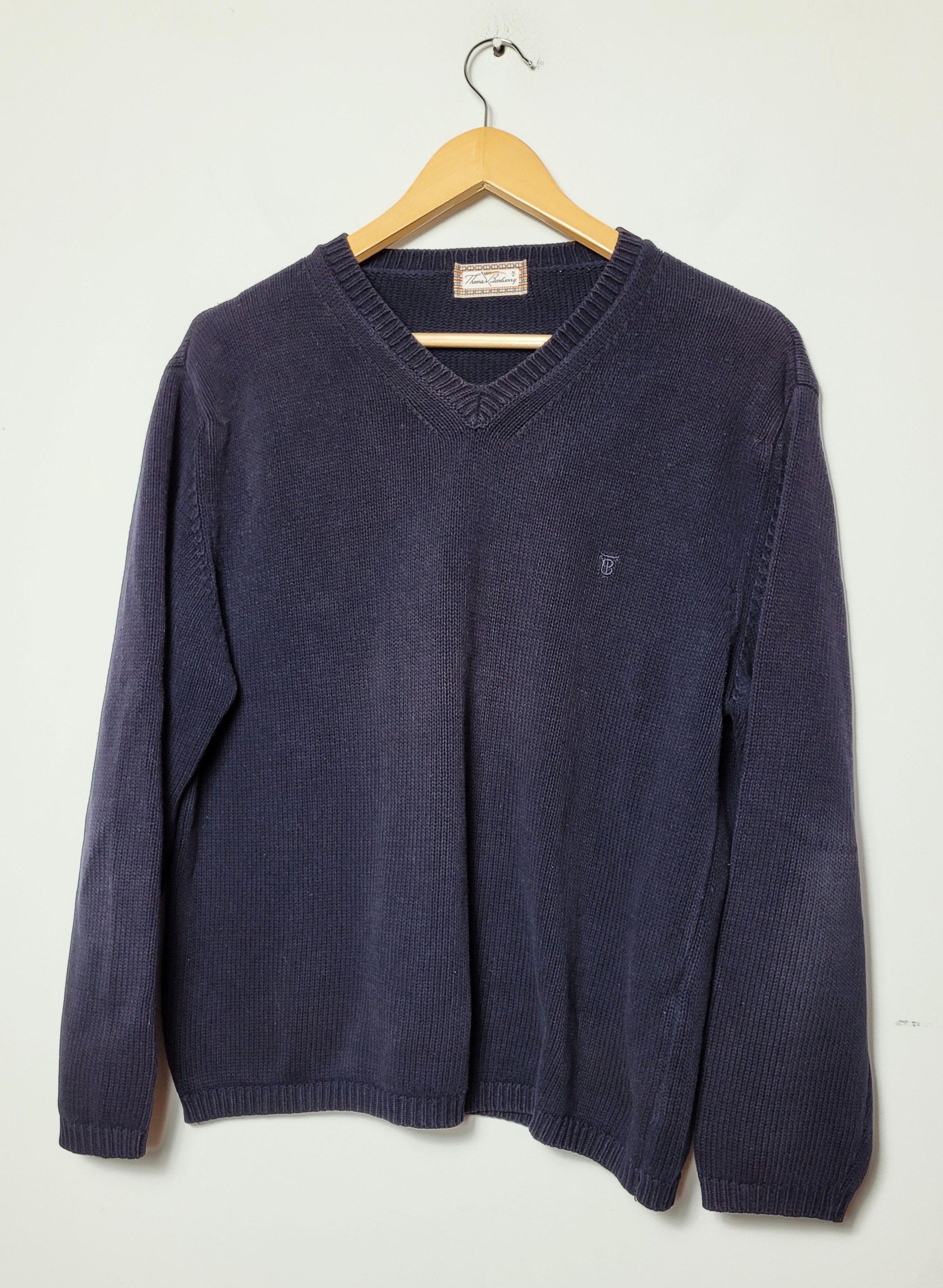Burberry Thomas Burberry TB logo cotton sweater Size US M / EU 48-50 / 2 - 1 Thumbnail