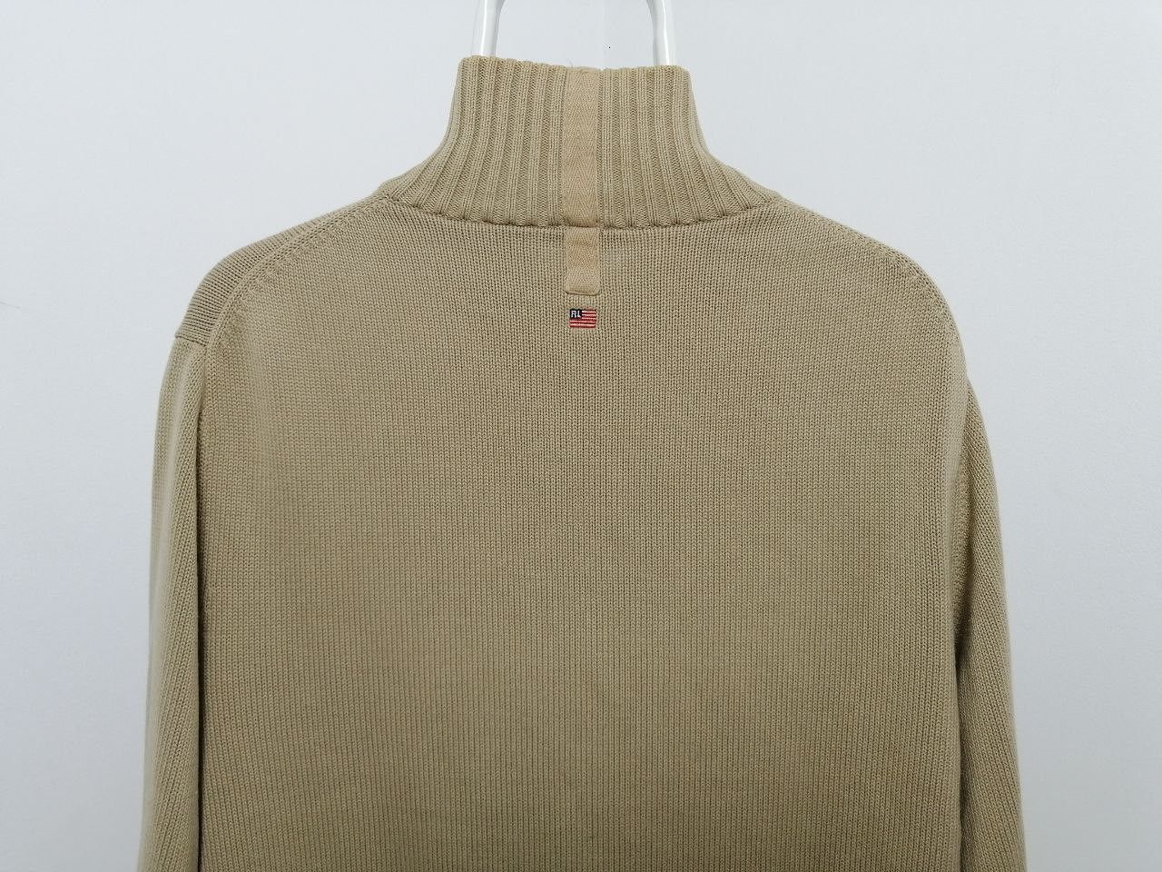 Polo Ralph Lauren × Ralph Lauren × Vintage Ralph Lauren Knitted Zip Sweater Size US M / EU 48-50 / 2 - 4 Thumbnail