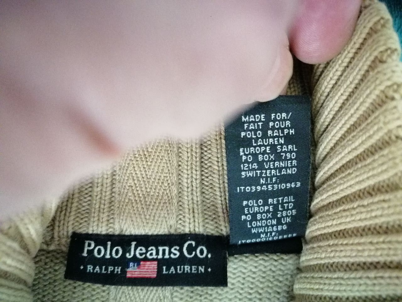 Polo Ralph Lauren × Ralph Lauren × Vintage Ralph Lauren Knitted Zip Sweater Size US M / EU 48-50 / 2 - 9 Thumbnail