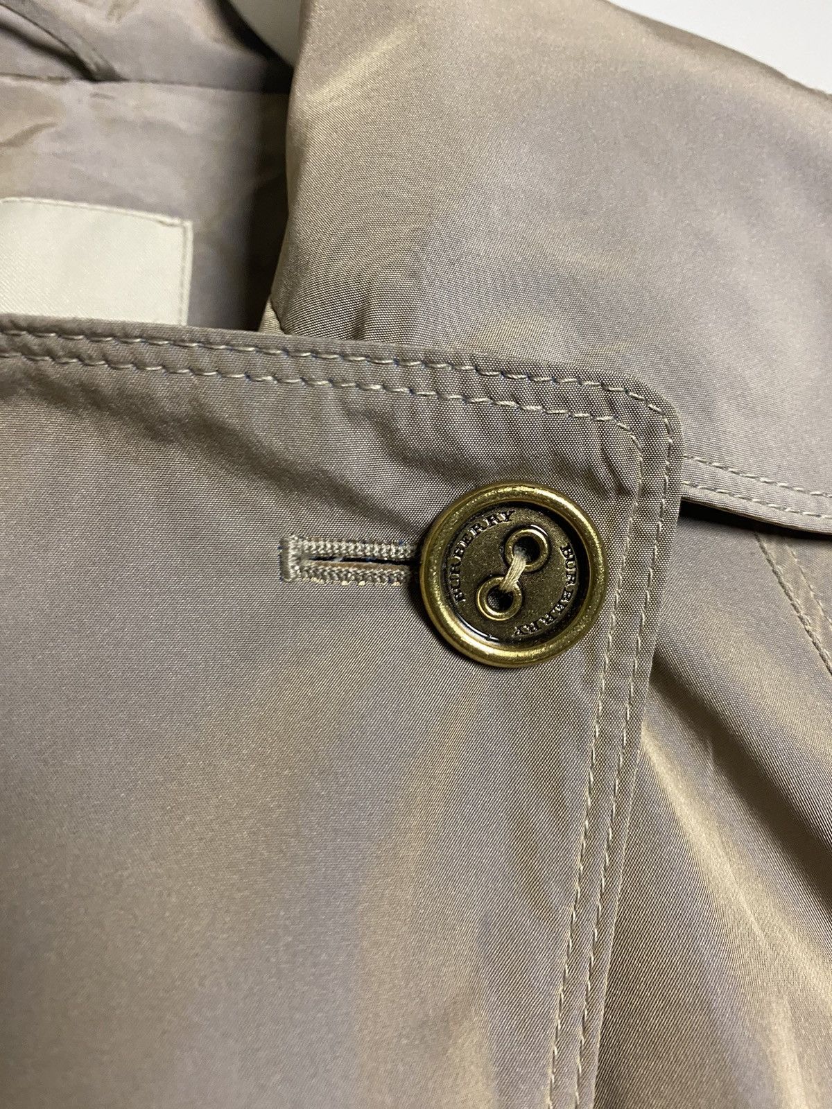 Burberry × Designer × Vintage Burberry coat double-breasted beige Size XL / US 12-14 / IT 48-50 - 3 Thumbnail