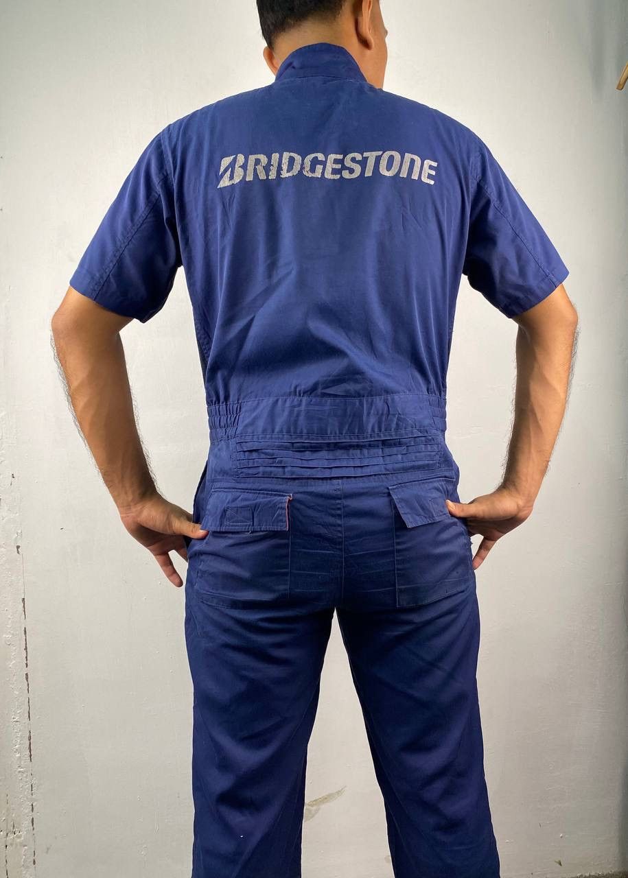 Sports Specialties Vintage Bridgestone coverall racing jumpsuit jdm Size US 36 / EU 52 - 2 Thumbnail
