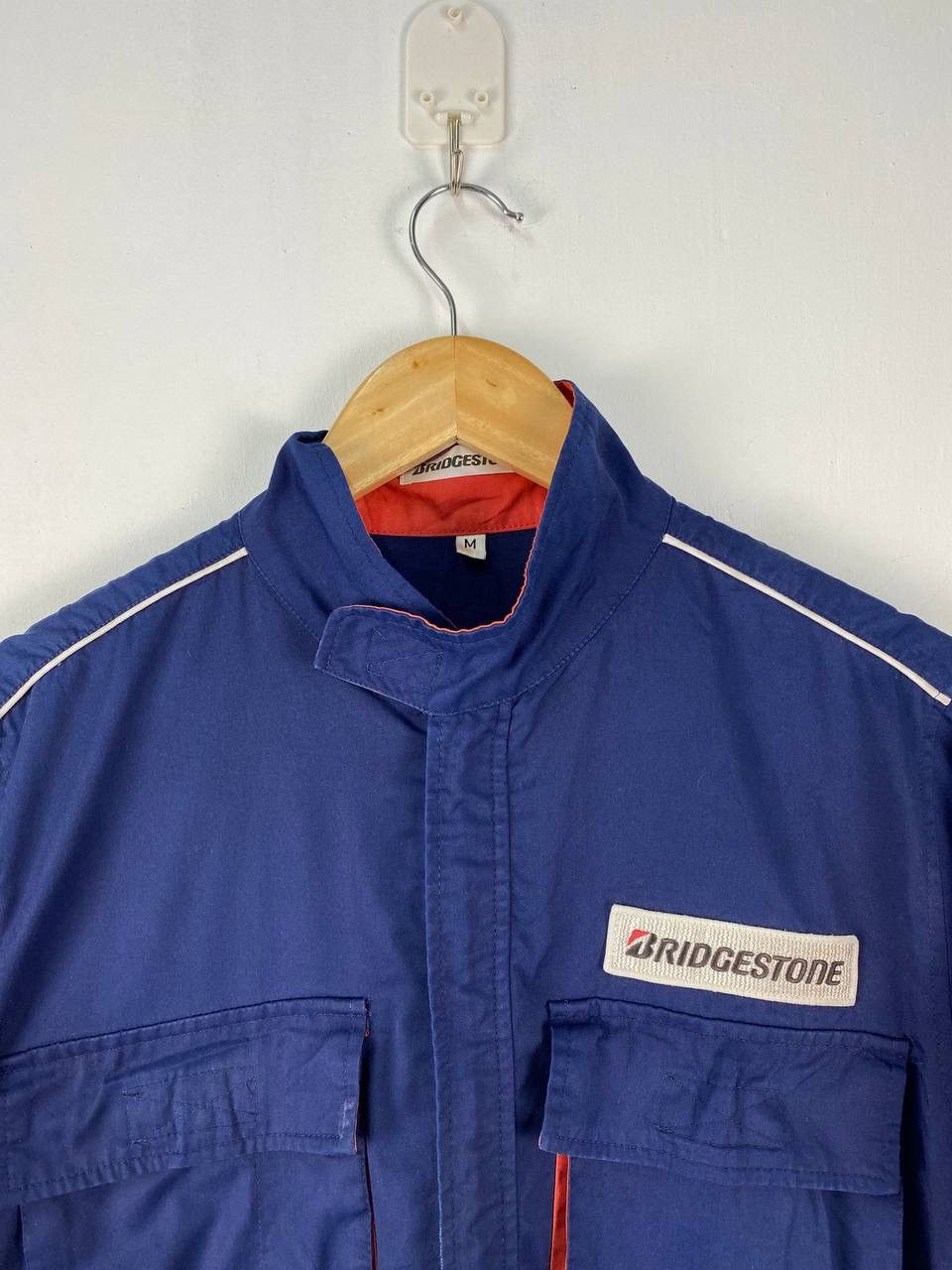 Sports Specialties Vintage Bridgestone coverall racing jumpsuit jdm Size US 36 / EU 52 - 5 Thumbnail