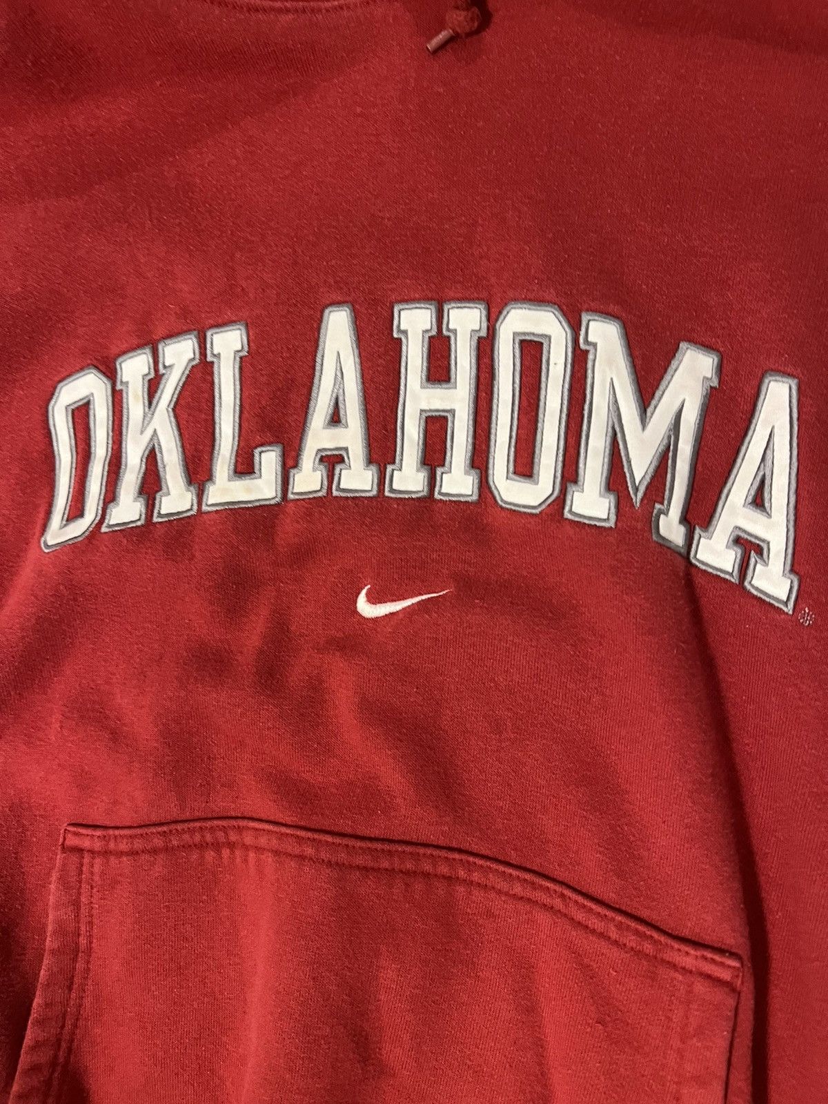 Vintage Nike Center Swoosh Oklahoma Sooners Hoodie