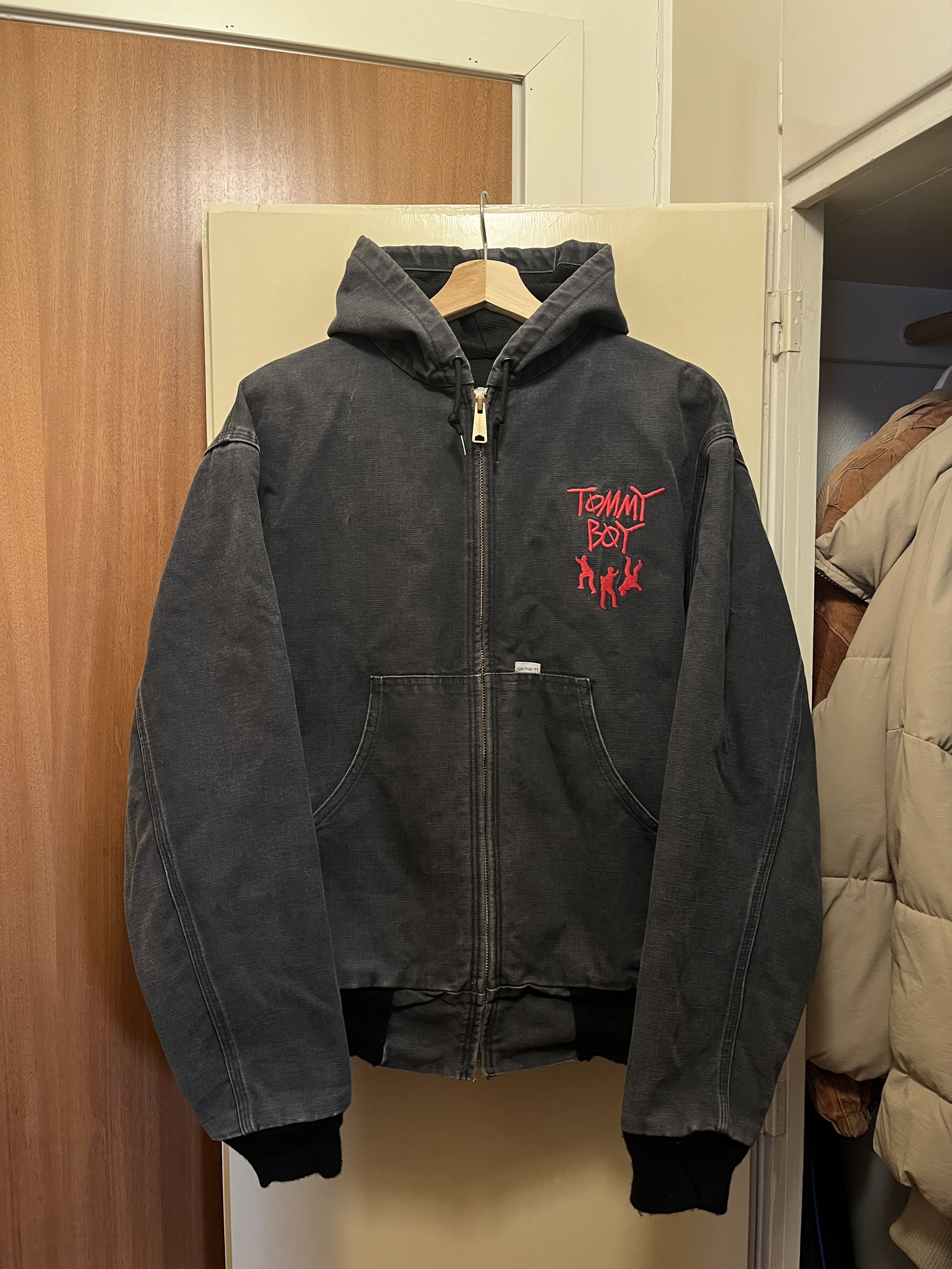 Stussy Cathartt x Tommy Boy Records Stussy Vtg 90's Active Jacket 