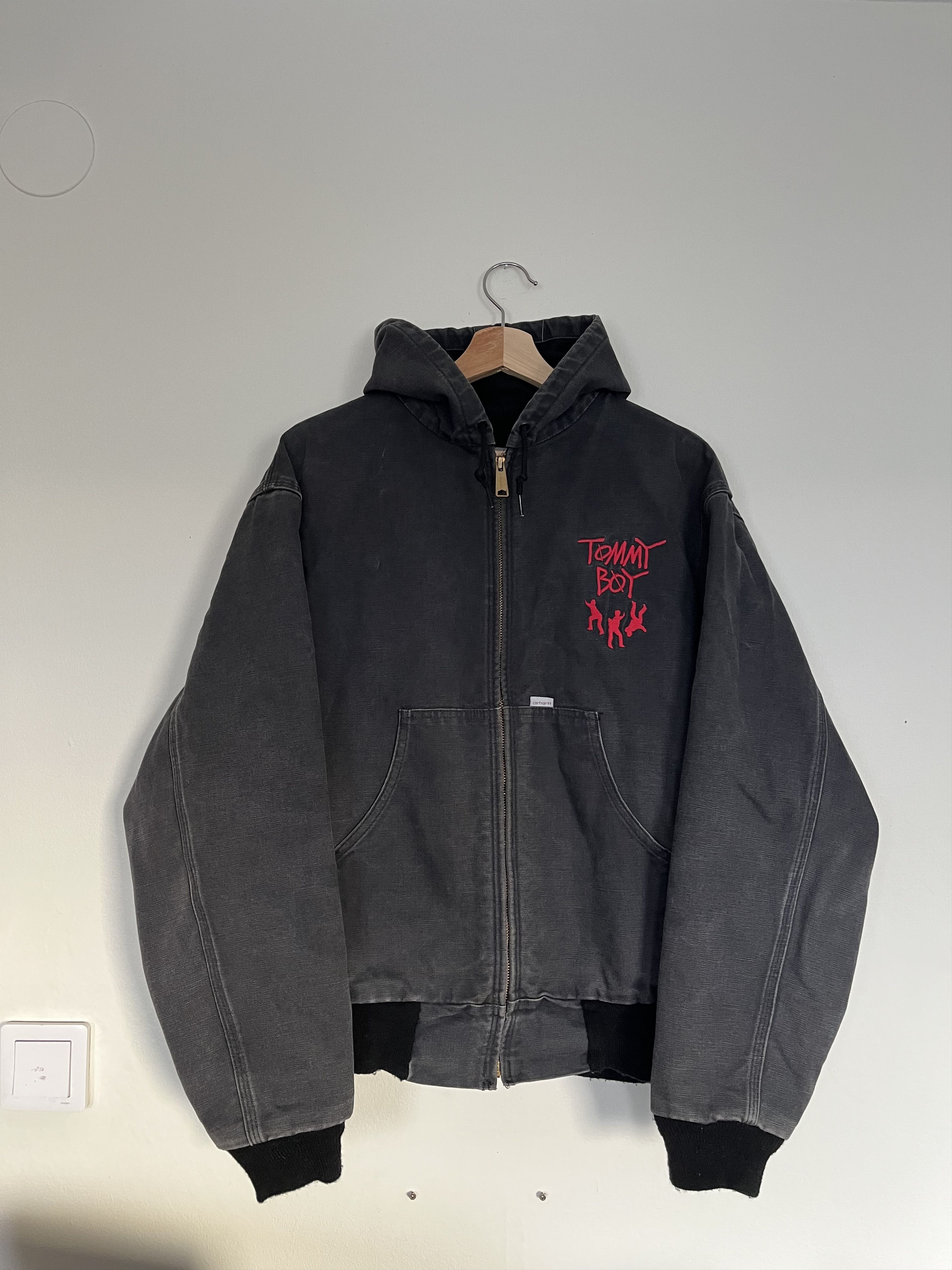 Stussy Cathartt x Tommy Boy Records Stussy Vtg 90's Active Jacket