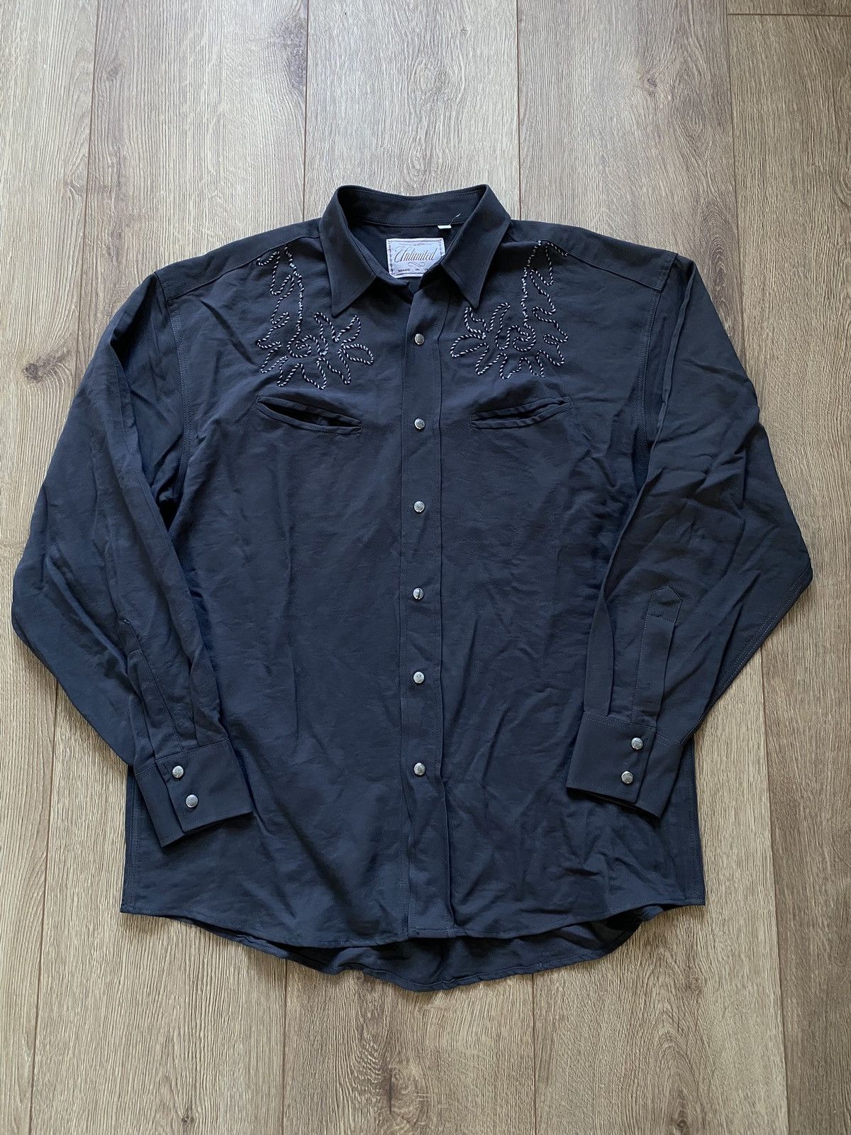 Vintage Made in Italy Western Button down