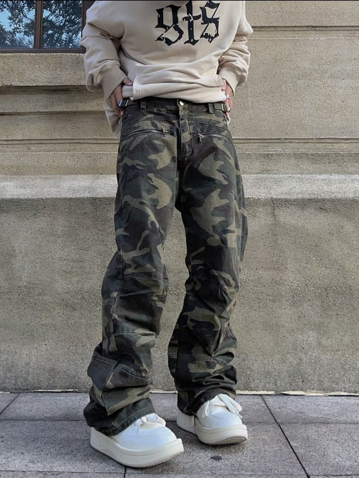 Japanese Brand × Vintage fashion punk pants Size US 34 / EU 50 - 1 Thumbnail