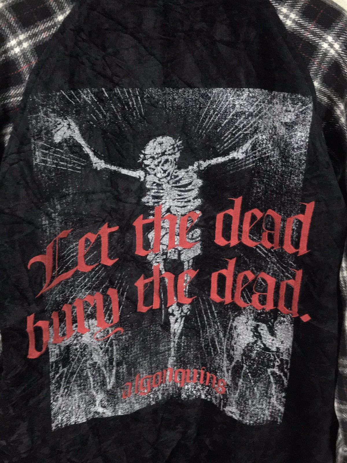 Japanese Brand ALGONQUIN PUNK SEDITIONARIES PATCH CHECKED SLEEVE Size US S / EU 44-46 / 1 - 4 Thumbnail