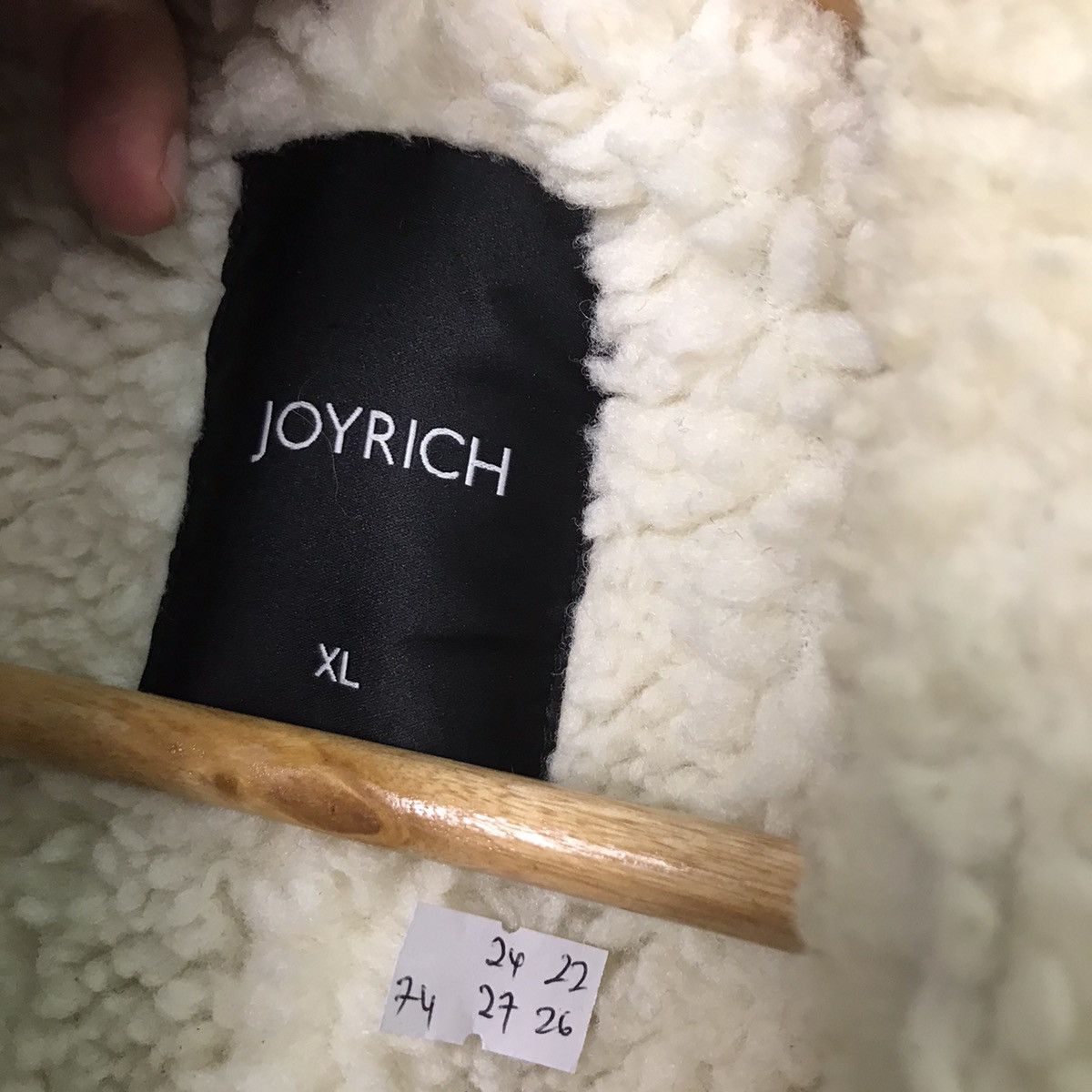 Japanese Brand × Joyrich JOYRICH DOUBLE COLLAR RED FLANNEL PUNK SHERPA JACKET Size US XL / EU 56 / 4 - 13 Thumbnail