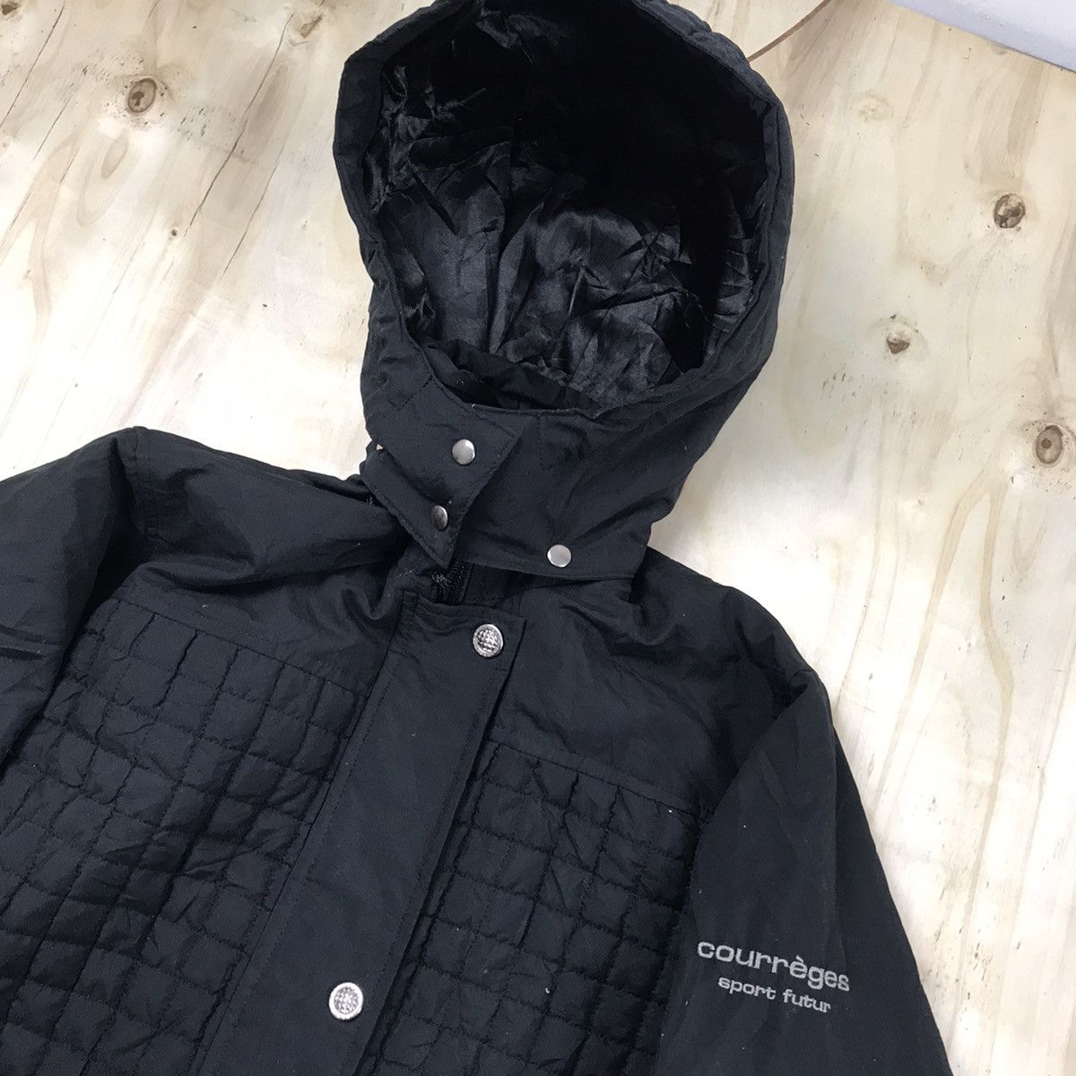 Courreges Vintage Courreges Sport Quilted Long Jacket Size US M / EU 48-50 / 2 - 3 Thumbnail