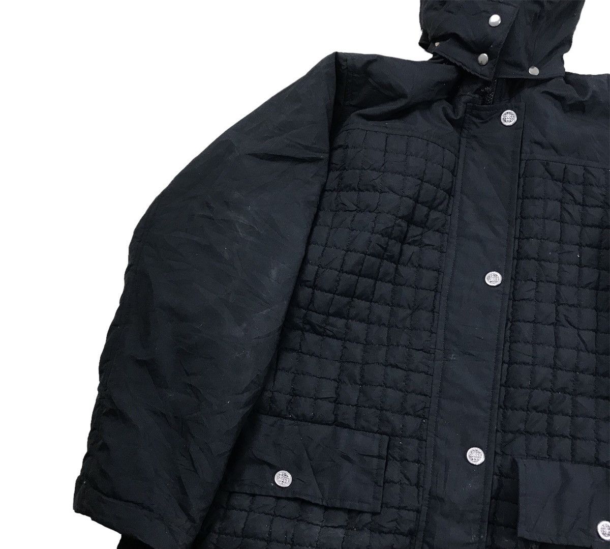 Courreges Vintage Courreges Sport Quilted Long Jacket Size US M / EU 48-50 / 2 - 2 Thumbnail