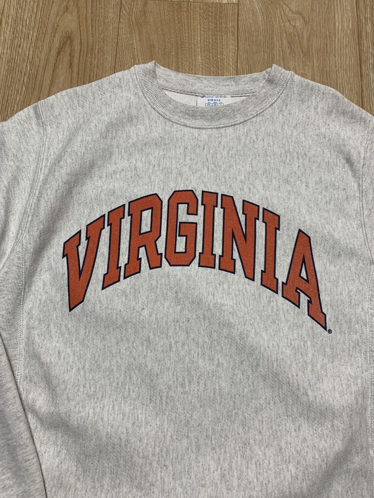 Champion × Vintage Champion Reverse Weave Virginia Vintage Sweatshirt Size US S / EU 44-46 / 1 - 3 Thumbnail