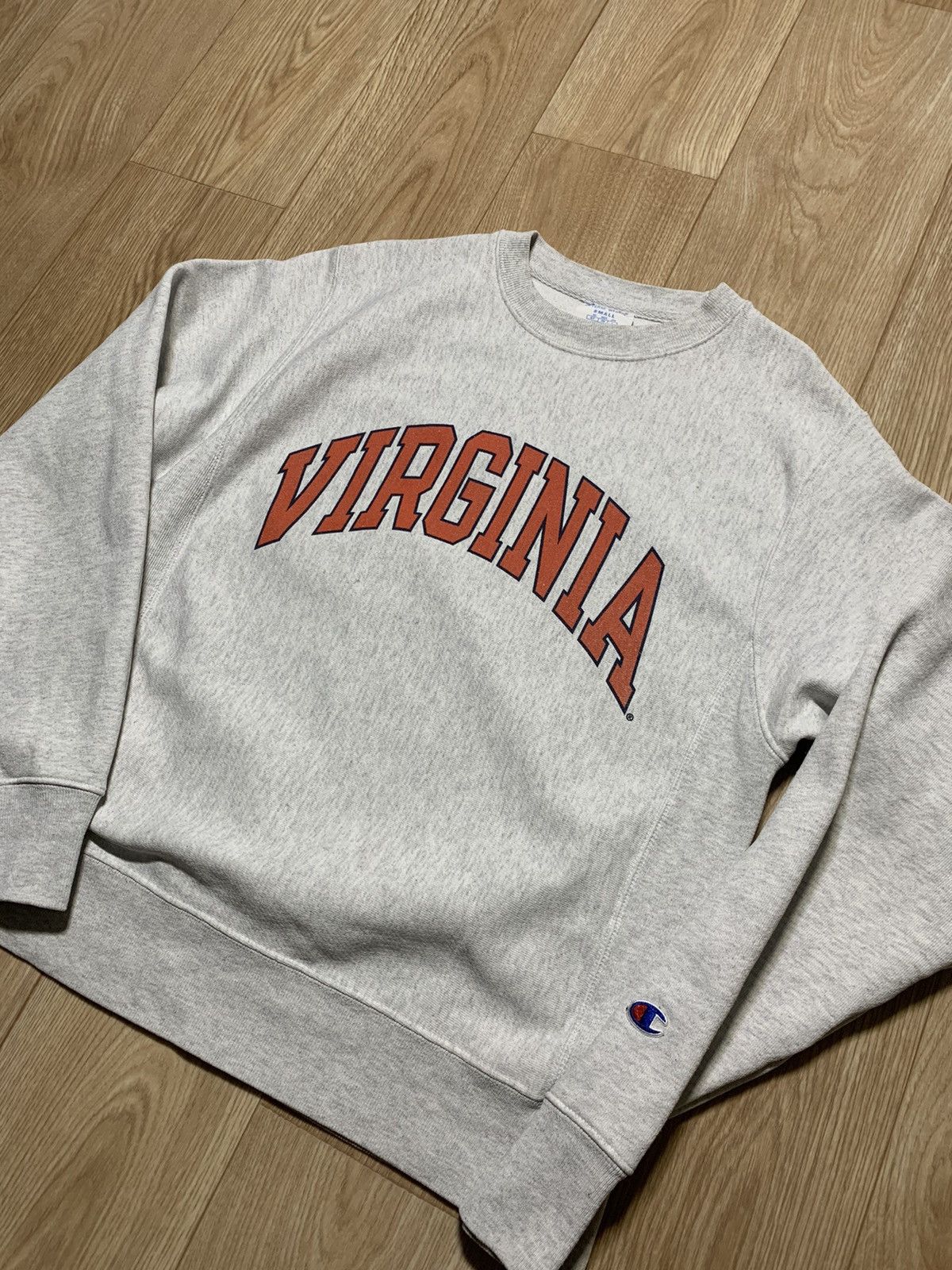 Champion × Vintage Champion Reverse Weave Virginia Vintage Sweatshirt Size US S / EU 44-46 / 1 - 2 Thumbnail