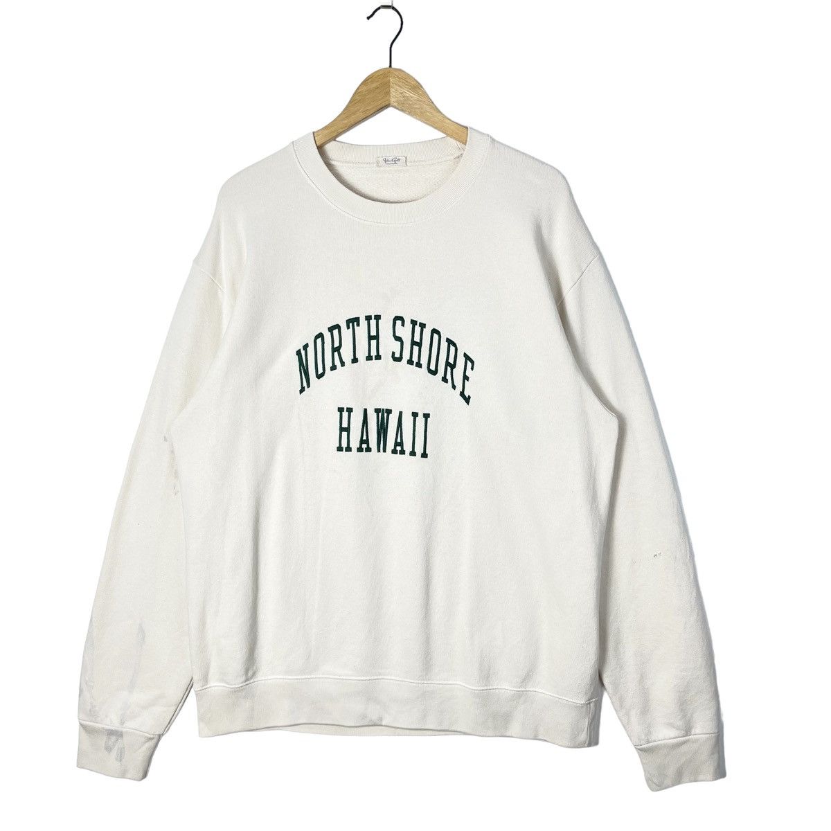 Vintage North Shore Hawaii Embroidery Sweatshirt