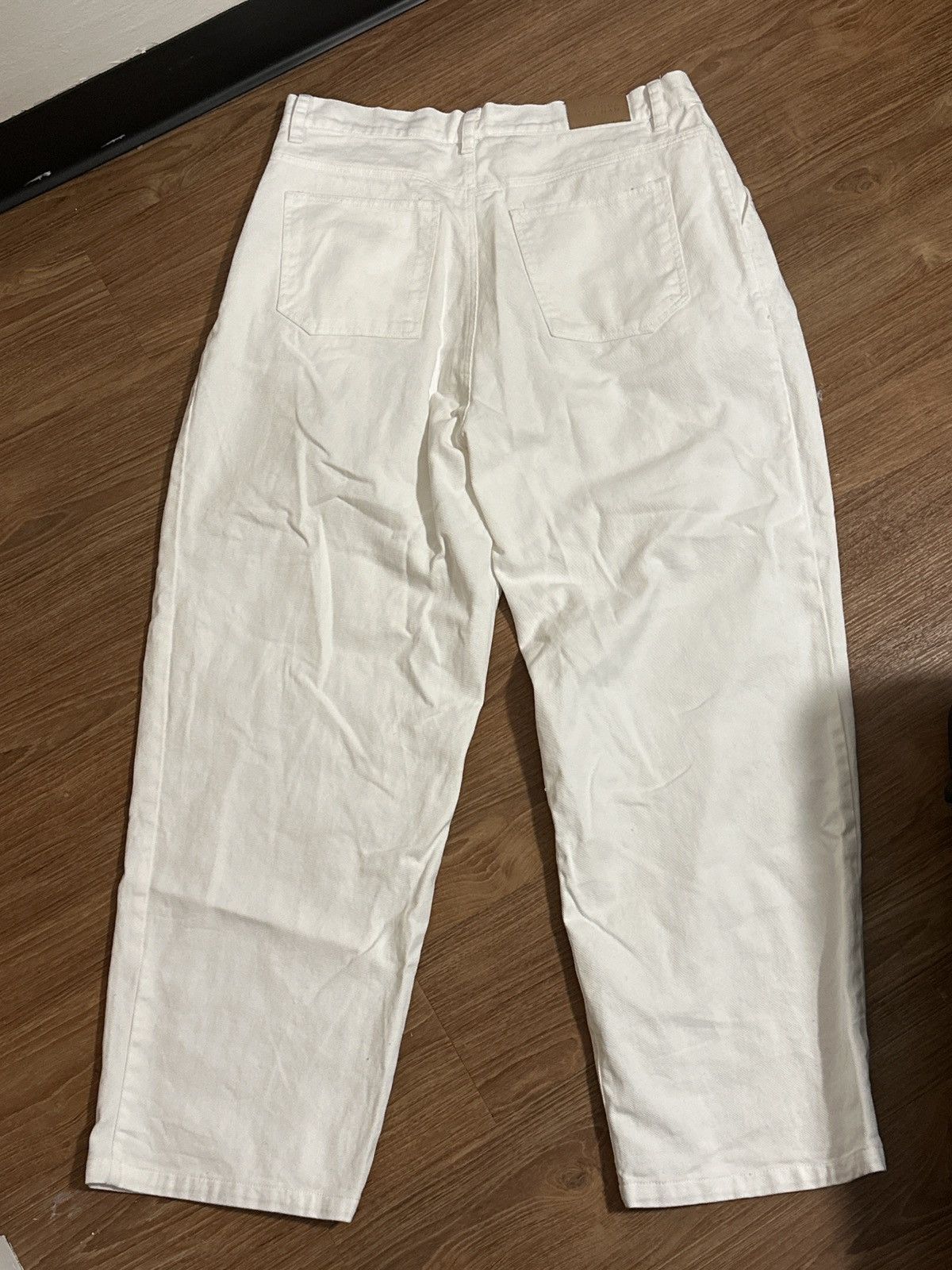 Other Korean Brand White Wide Pants Size US 34 / EU 50 - 2 Preview
