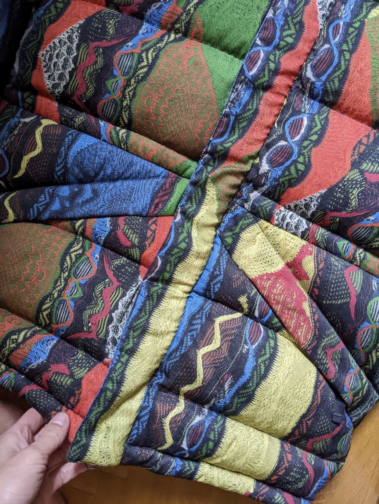Burton × Coogi BURTON X COOGI DOWN FILLED PUFFER JACKET | Grailed