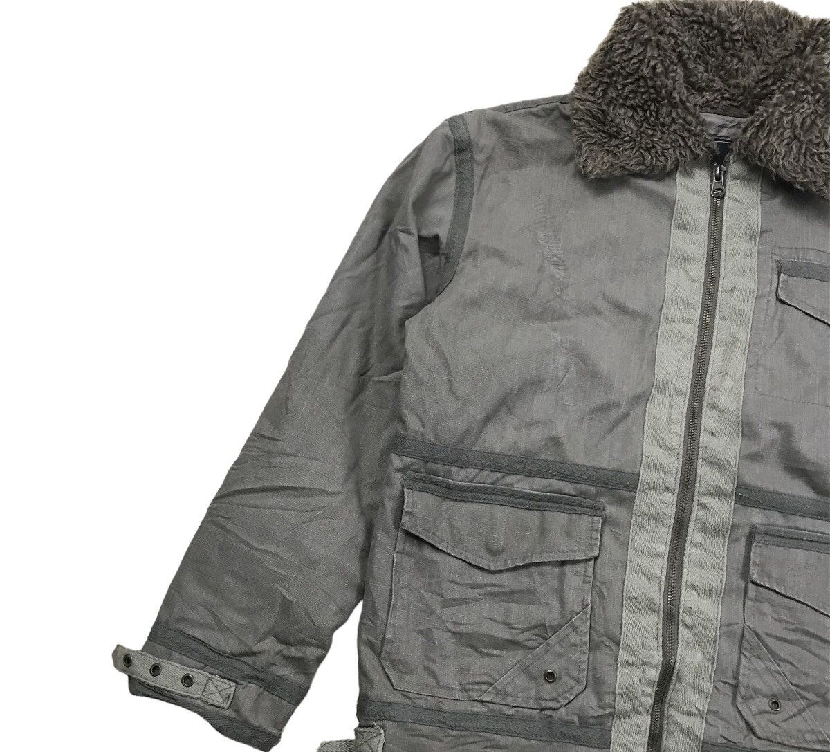 Japanese Brand × Vintage Vintage ‘Rescue Squad’ Military Fur Line B15 Jacket Size US M / EU 48-50 / 2 - 3 Thumbnail