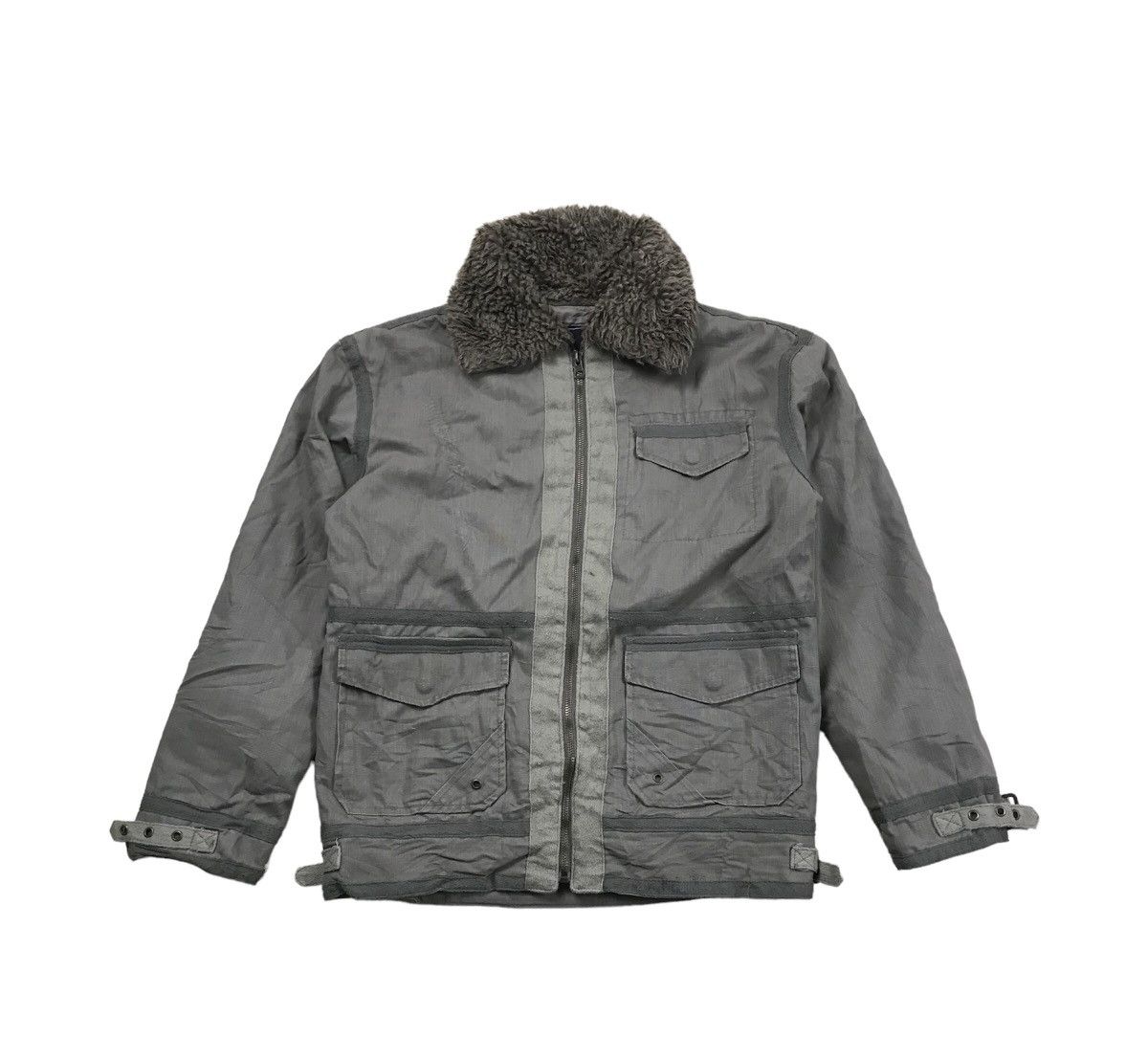 Japanese Brand × Vintage Vintage ‘Rescue Squad’ Military Fur Line B15 Jacket Size US M / EU 48-50 / 2 - 1 Thumbnail