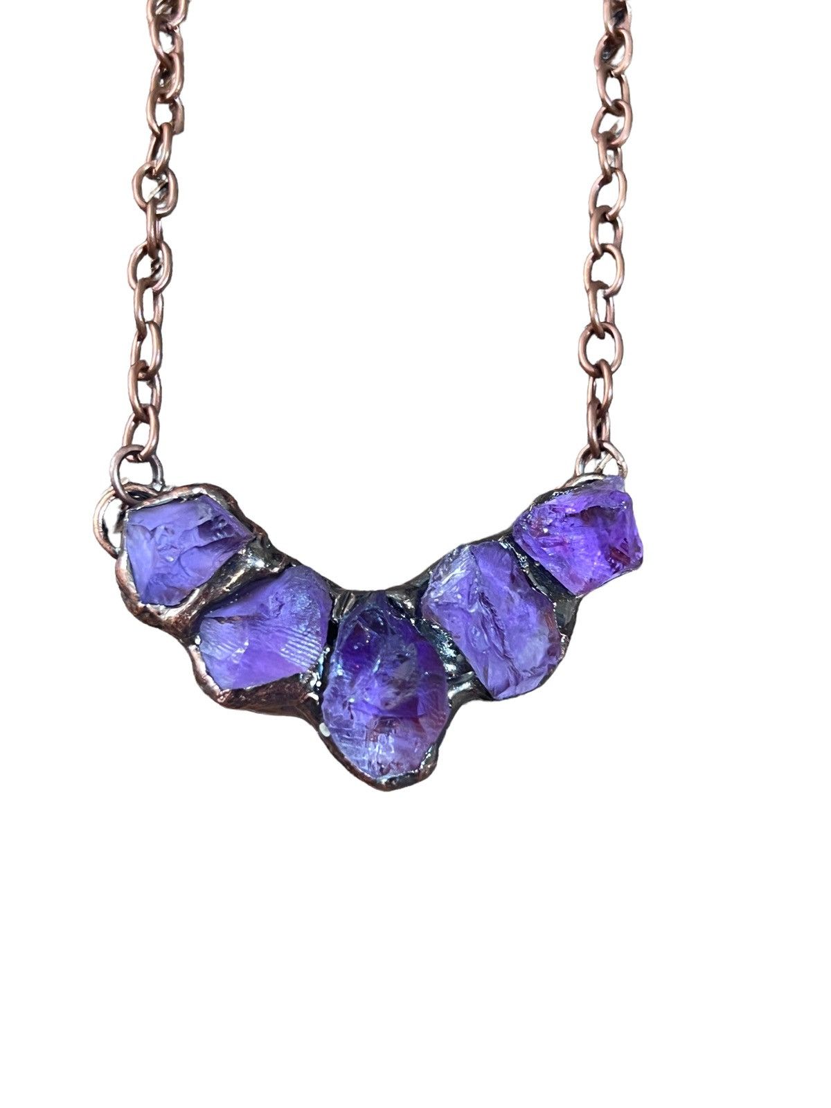 Grailed - Natural handcrafted Smile citrine/ Amethyst Necklace Size ONE SIZE - 4 Thumbnail