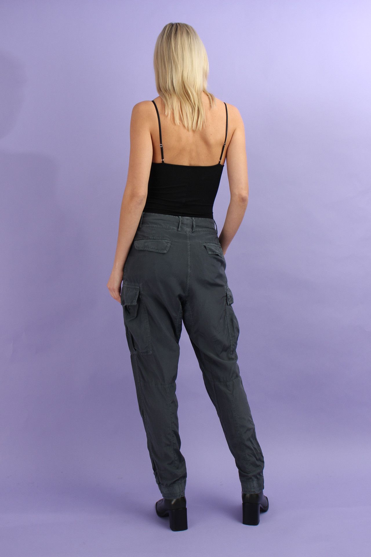 Dries Van Noten Dries Van Noten Silk Cargo Pant Sz 36 Size 26" / US 2 / IT 38 - 5 Thumbnail