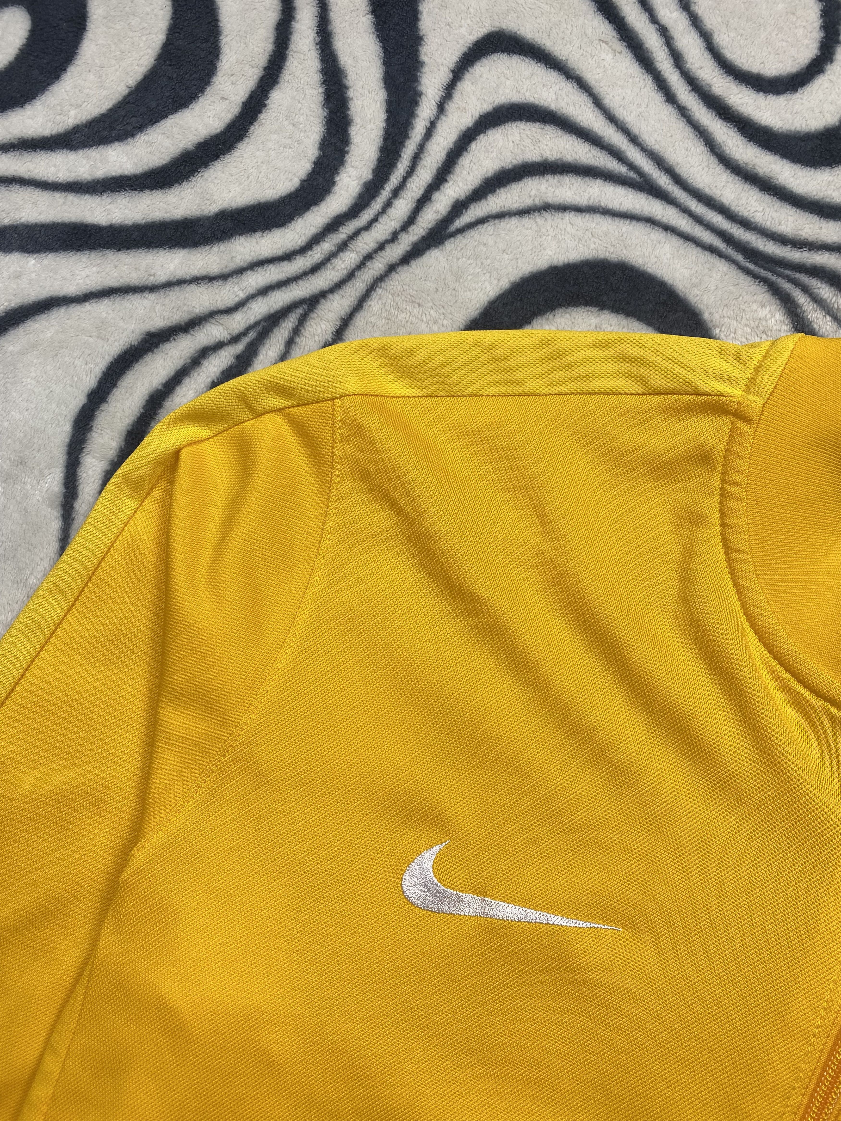 Nike × Vintage Nike Vintage Mens Track Top Bomber Jacket Dri Fit Y2K Size US XL / EU 56 / 4 - 3 Thumbnail