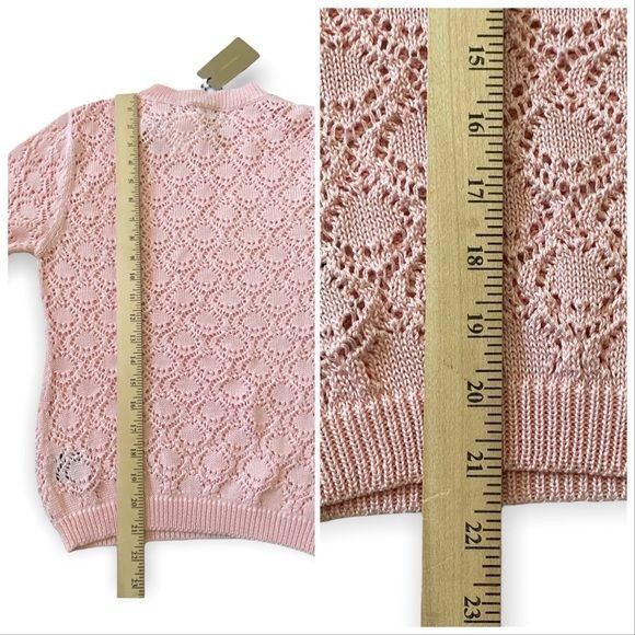 Rachel Comey Rachel Comey Bassi Knit Top, Pink, Size S, NWT Size S / US 4 / IT 40 - 10 Thumbnail