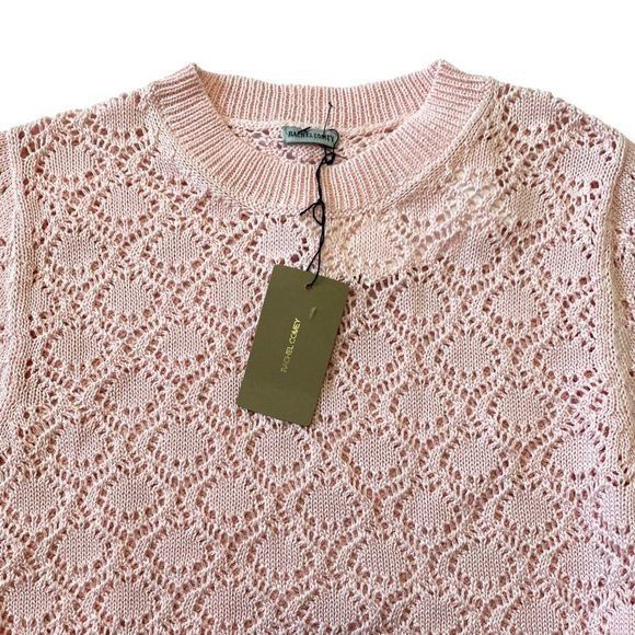 Rachel Comey Rachel Comey Bassi Knit Top, Pink, Size S, NWT Size S / US 4 / IT 40 - 3 Thumbnail