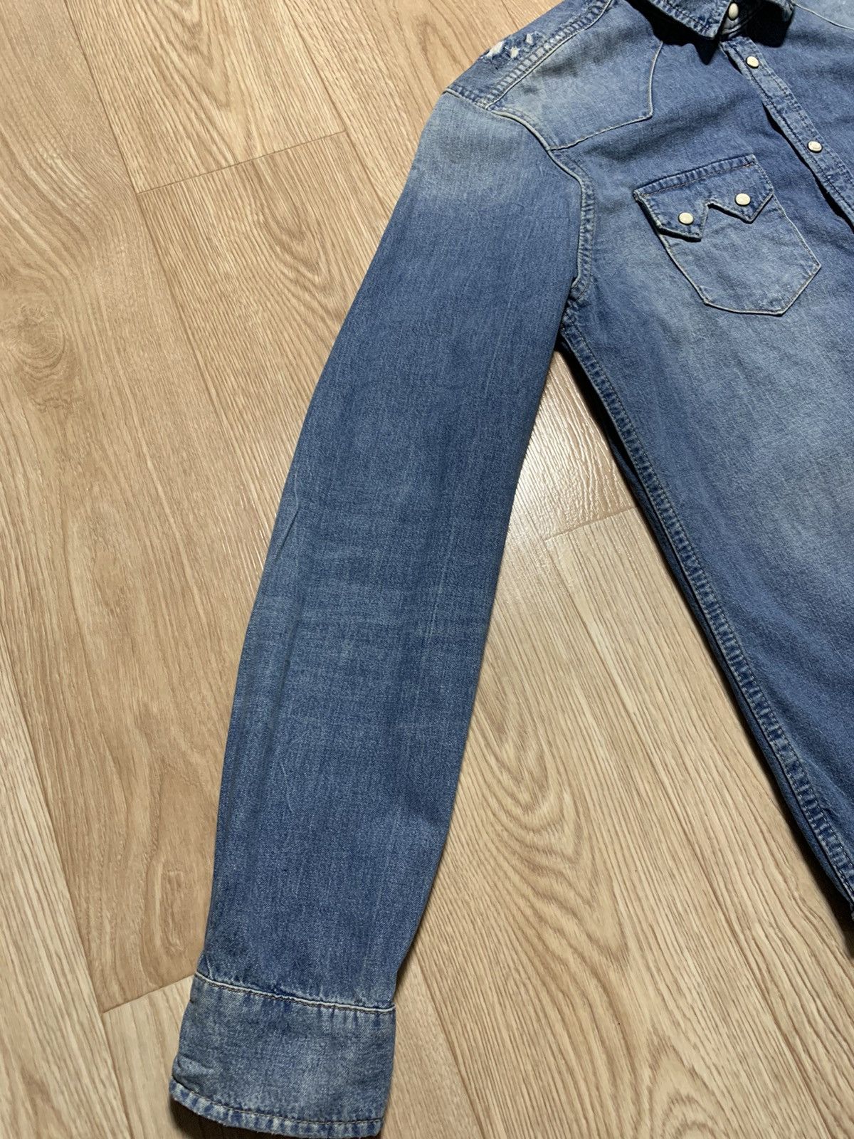 Allsaints Allsaints Jeans Shirt Size US M / EU 48-50 / 2 - 4 Thumbnail