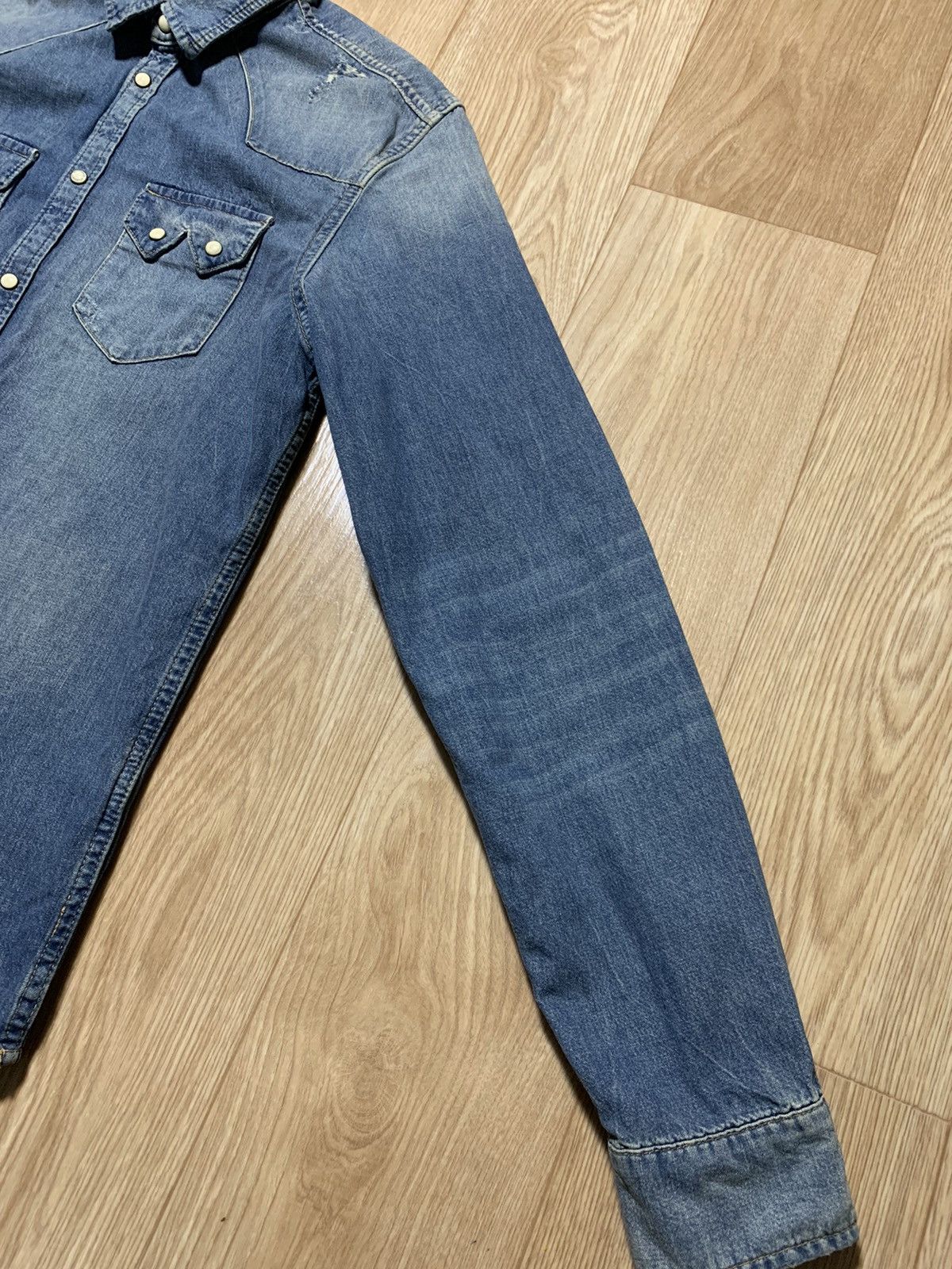 Allsaints Allsaints Jeans Shirt Size US M / EU 48-50 / 2 - 3 Thumbnail