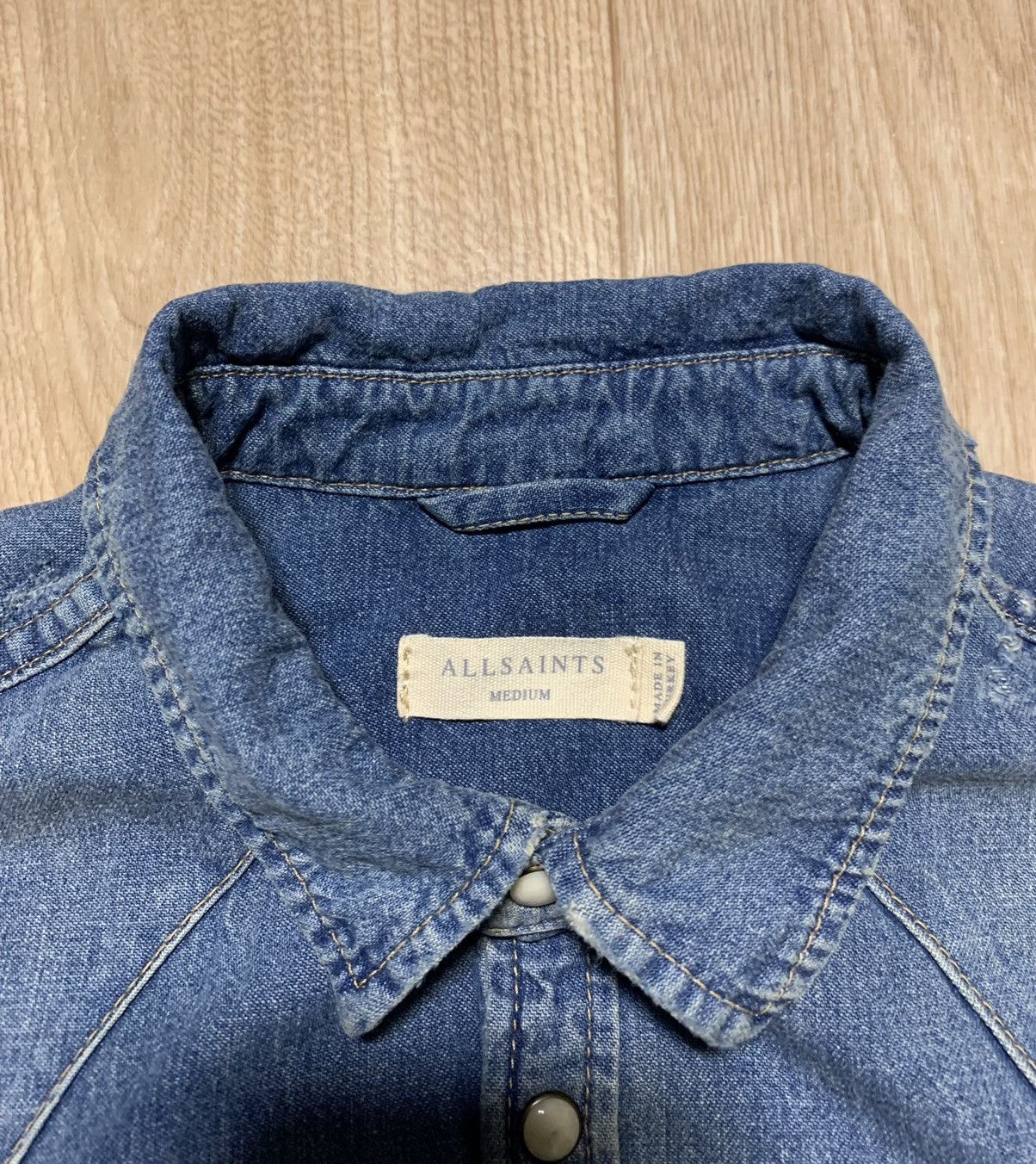 Allsaints Allsaints Jeans Shirt Size US M / EU 48-50 / 2 - 10 Thumbnail