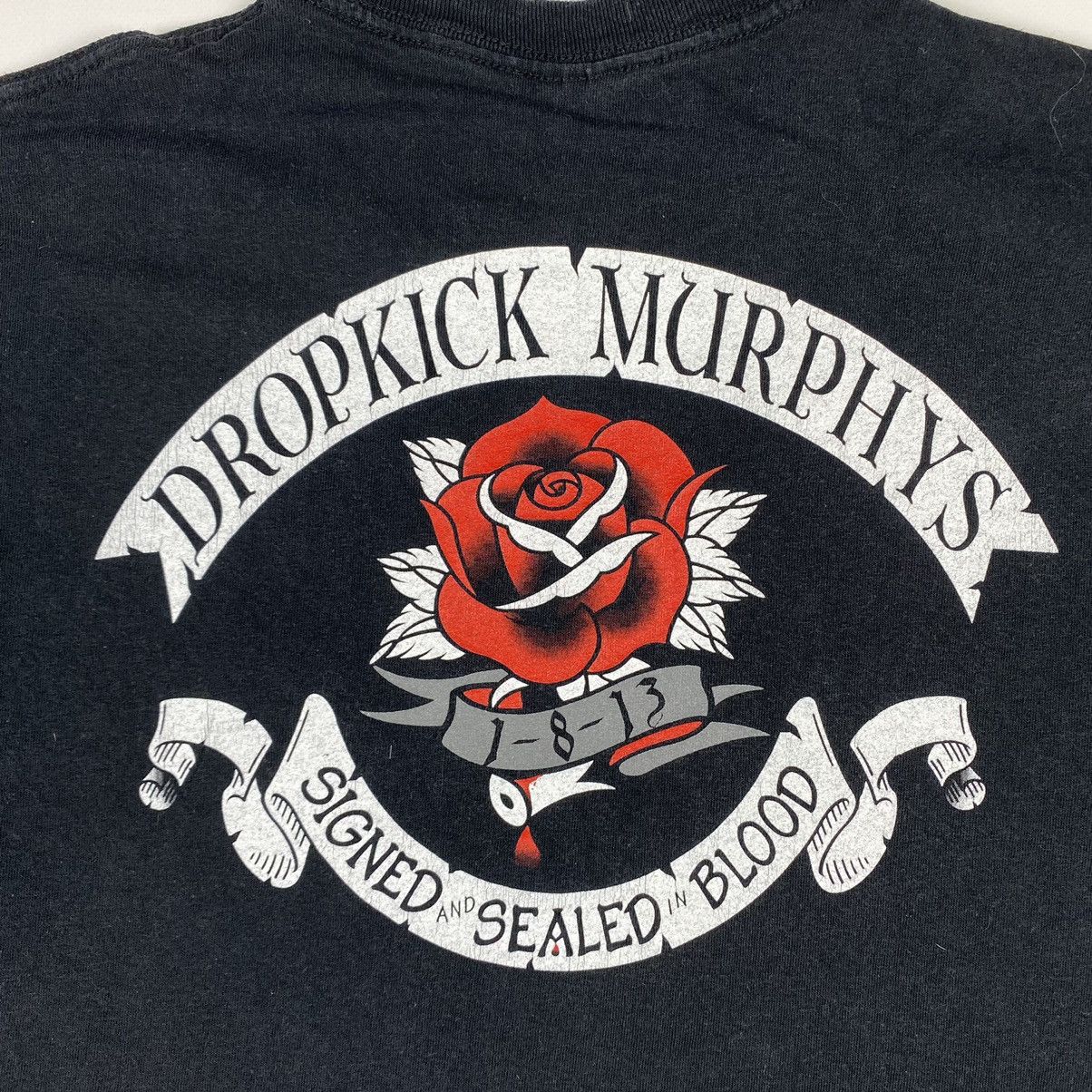Band Tees Rare! Vintage Drop Kick Murphys T Shirt Rock Gotic Band Tee Size US M / EU 48-50 / 2 - 7 Thumbnail
