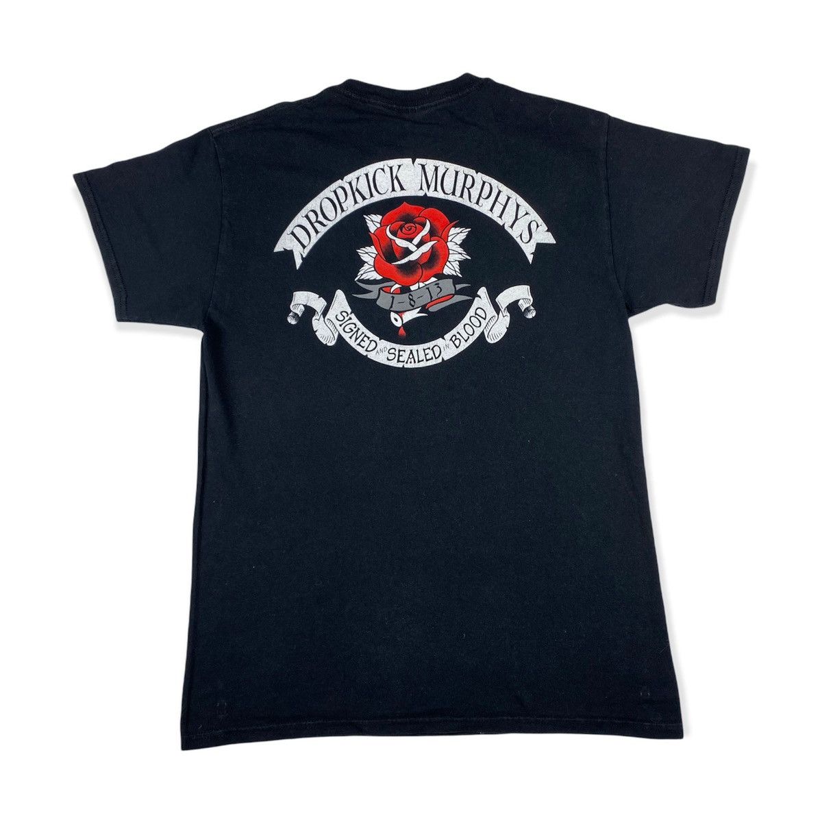 Band Tees Rare! Vintage Drop Kick Murphys T Shirt Rock Gotic Band Tee Size US M / EU 48-50 / 2 - 2 Thumbnail