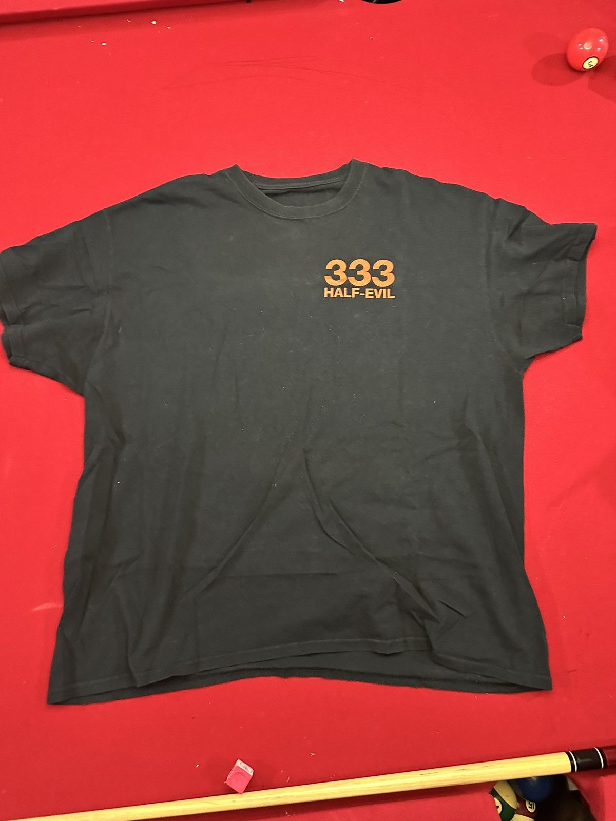 Half Evil Half Evil Halloween Tiny Logo Tee Size US XL / EU 56 / 4 - 1 Thumbnail
