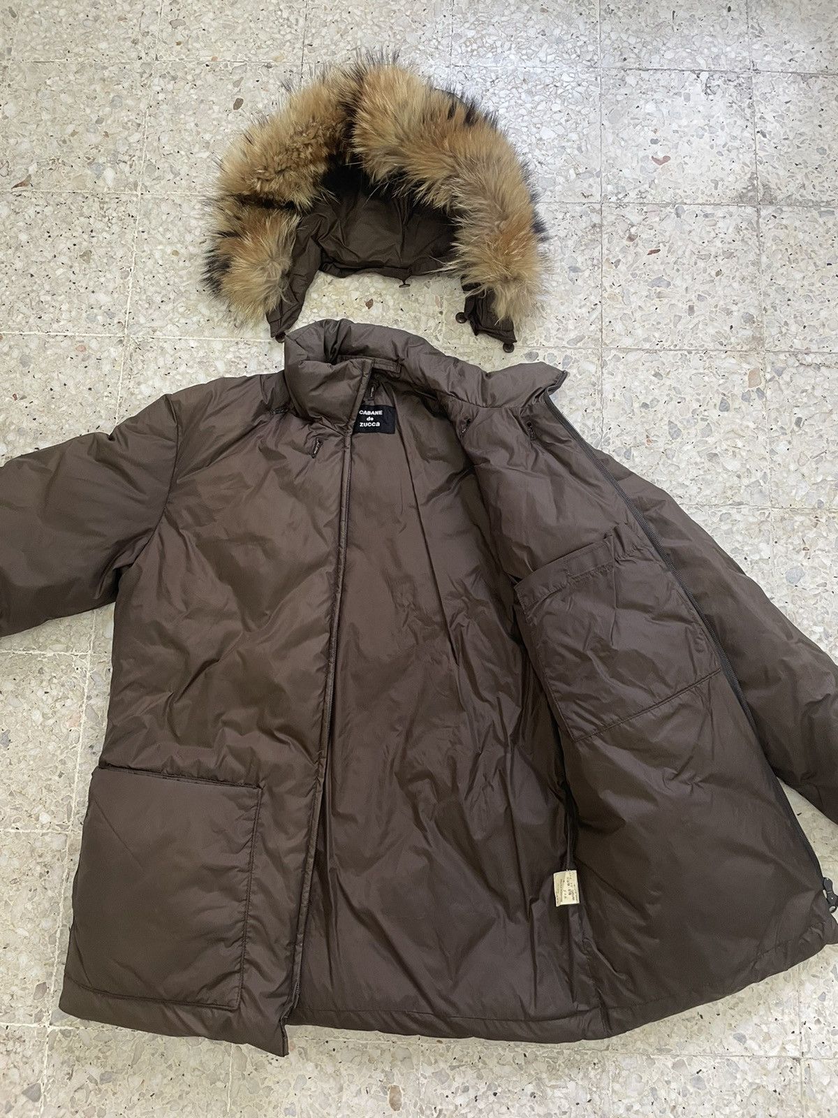 CABANE de ZUCCa Zucca Detachable hoodie lined fur Size US M / EU 48-50 / 2 - 5 Thumbnail
