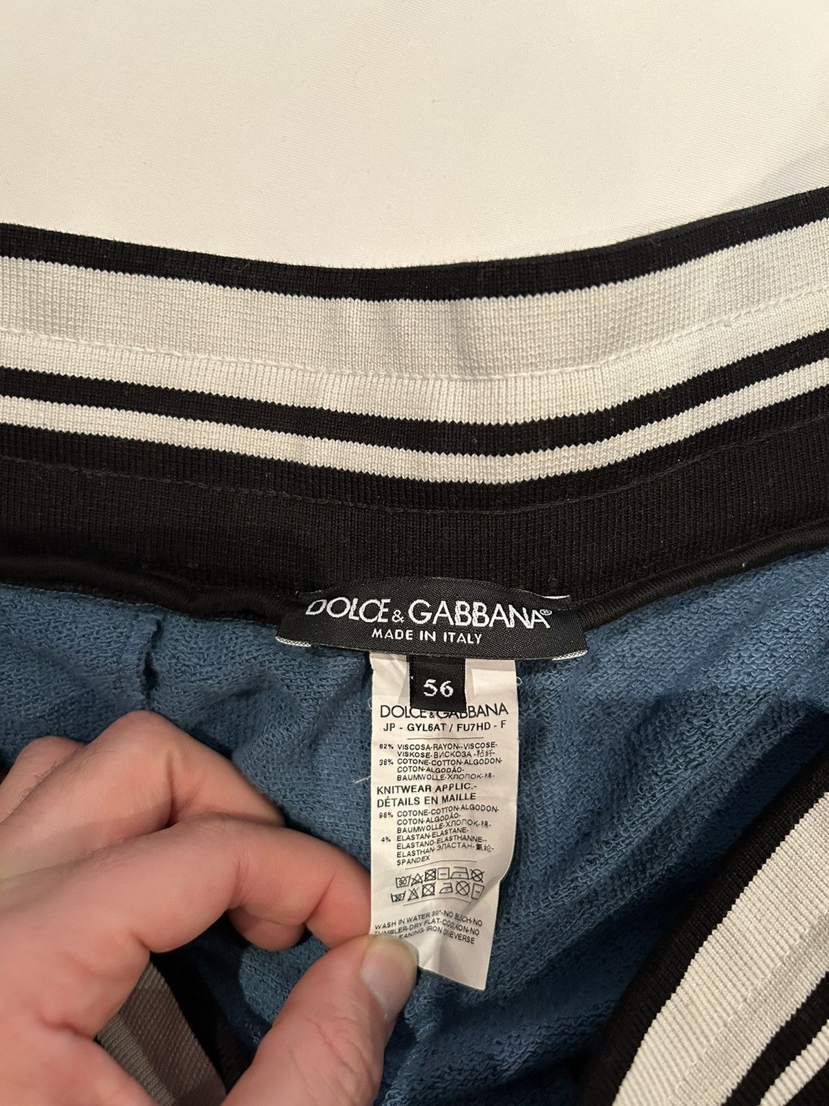 Dolce & Gabbana Dolce & Gabbana Detail Sweatpants Size US 36 / EU 52 - 3 Thumbnail