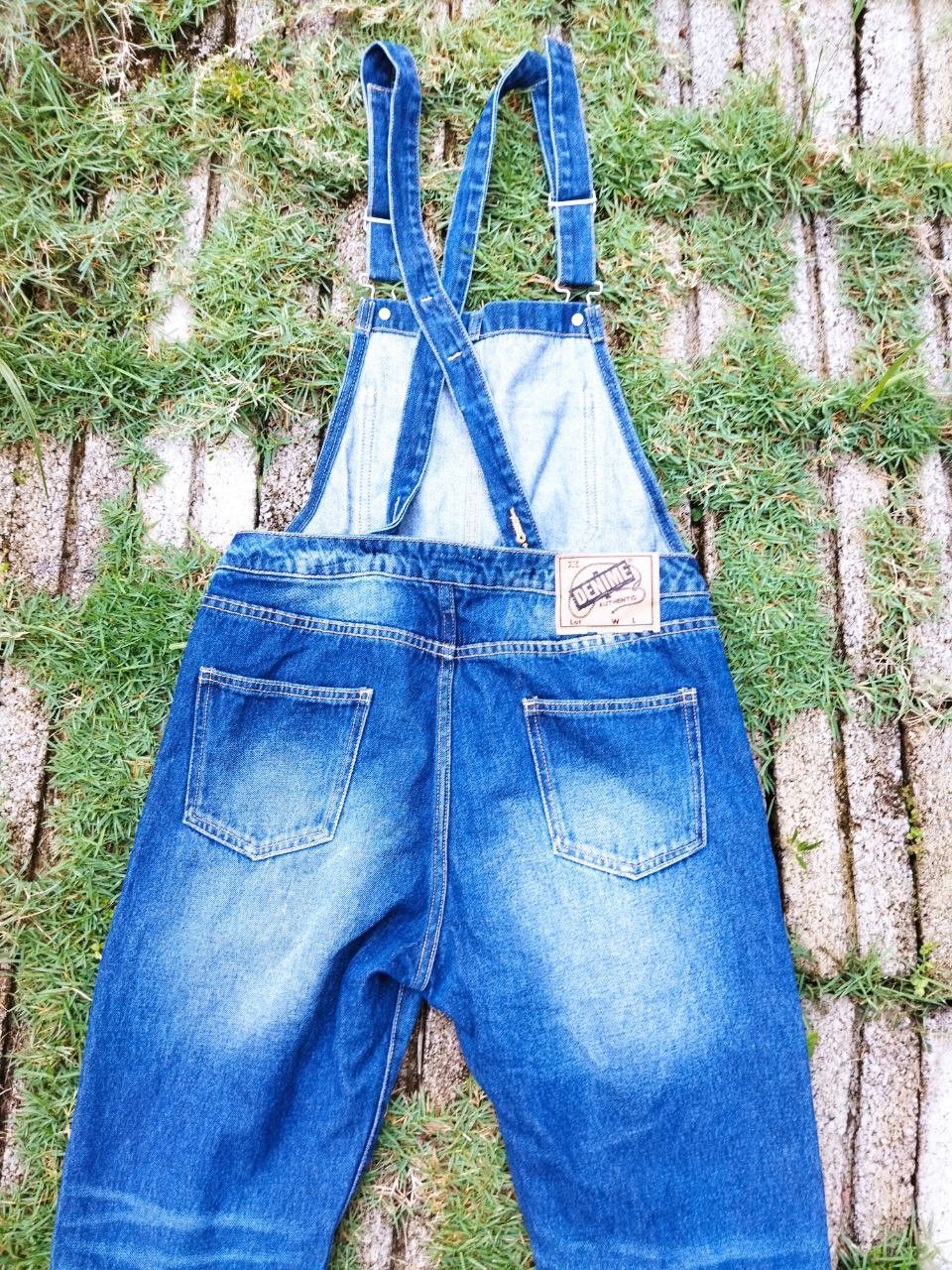 Denime Japanese DENIME Overalls Size 31" - 9 Thumbnail