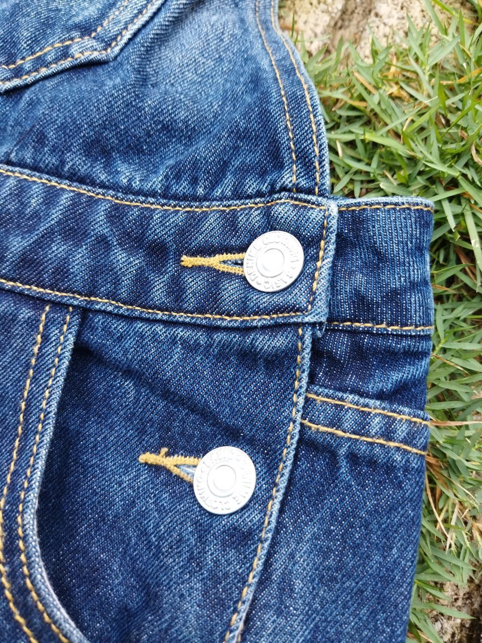 Denime Japanese DENIME Overalls Size 31" - 4 Thumbnail