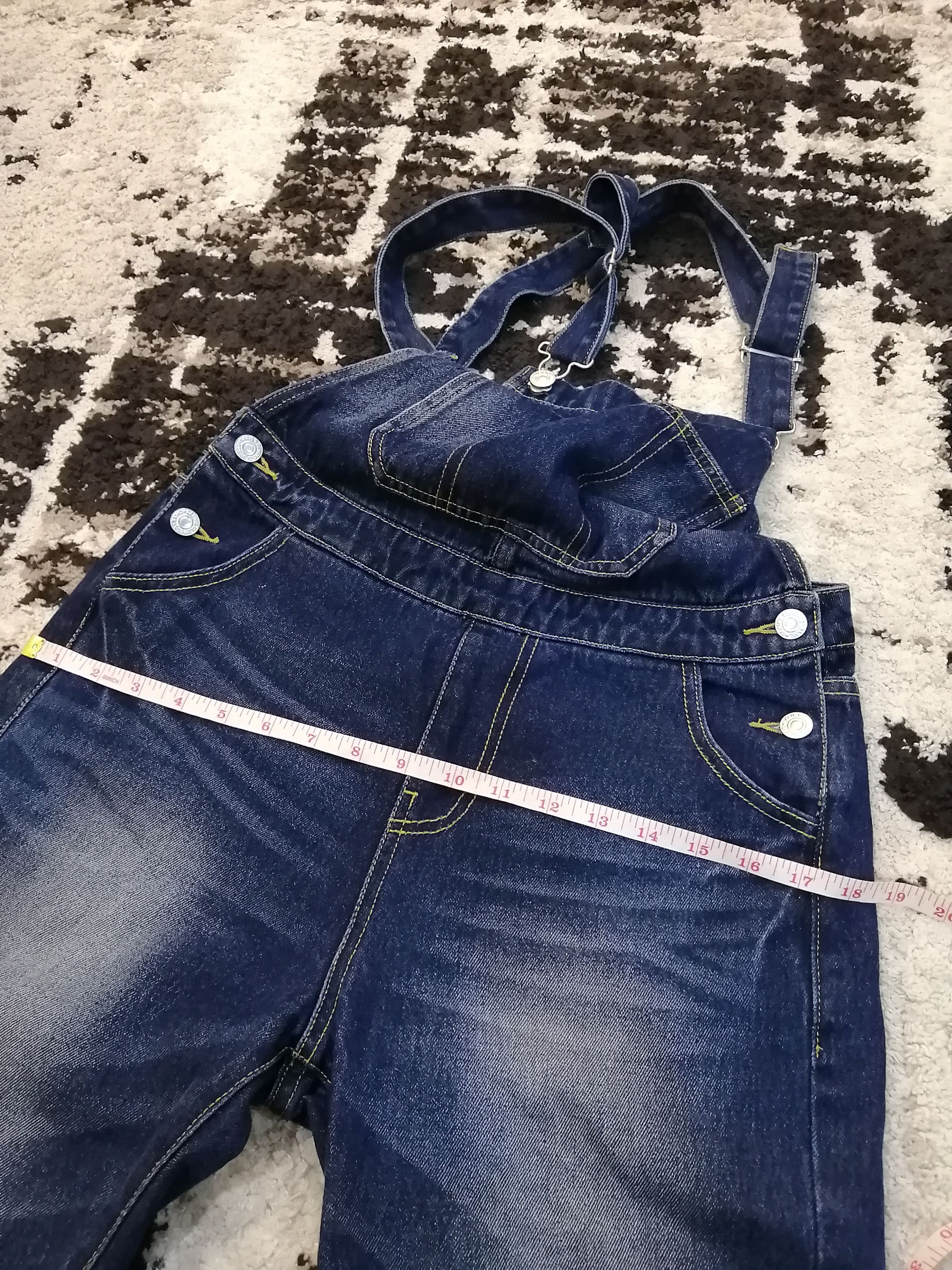 Denime Japanese DENIME Overalls Size 31" - 17 Thumbnail