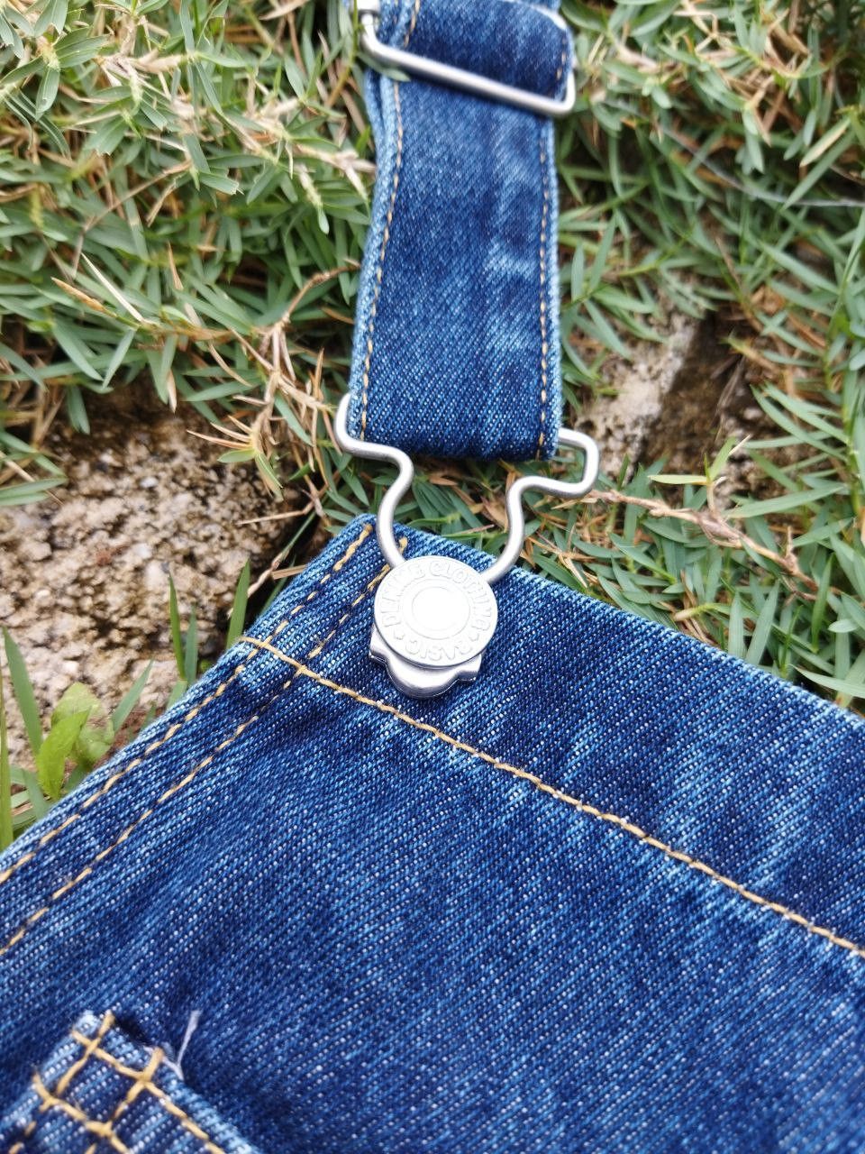 Denime Japanese DENIME Overalls Size 31" - 5 Thumbnail