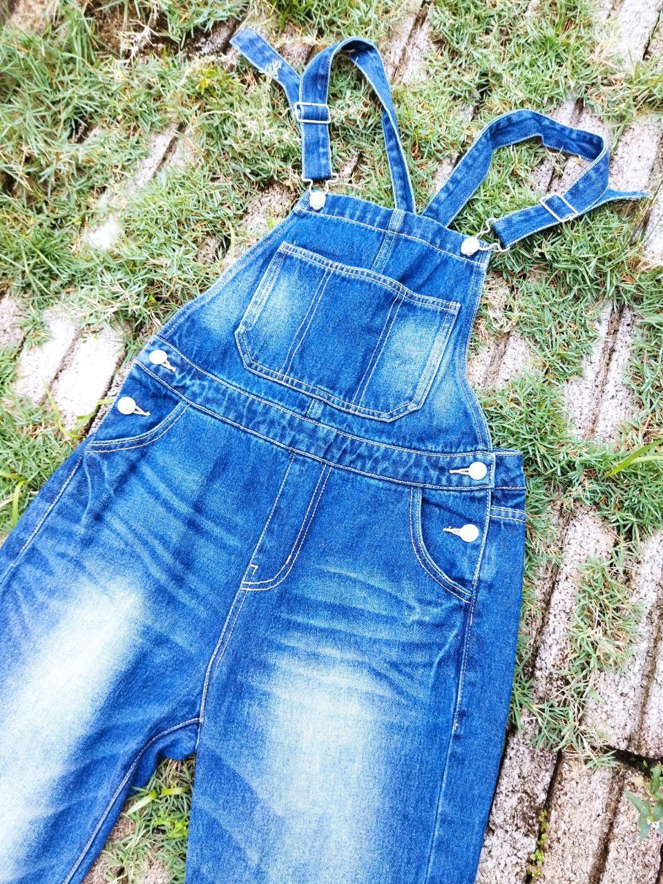 Denime Japanese DENIME Overalls Size 31" - 3 Thumbnail