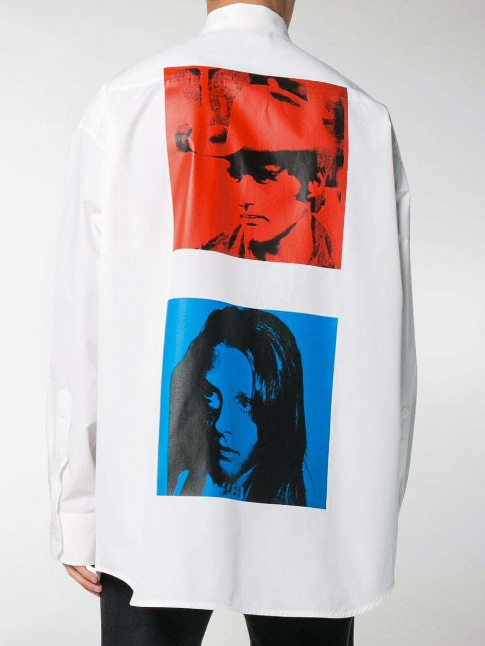 NEW BNWT Andy Warhol Sandra Paint Oversized Shirt