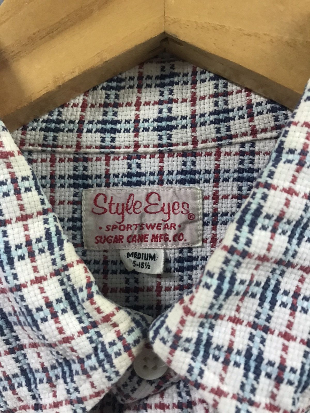 Sugar Cane × Toyo Enterprises Style Eyes by Sugar Cane Cotton Shirt Size US M / EU 48-50 / 2 - 5 Thumbnail
