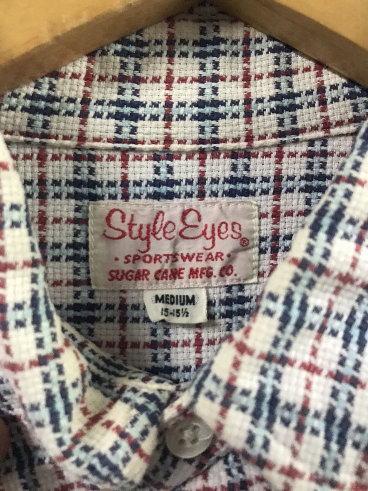 Sugar Cane × Toyo Enterprises Style Eyes by Sugar Cane Cotton Shirt Size US M / EU 48-50 / 2 - 6 Thumbnail