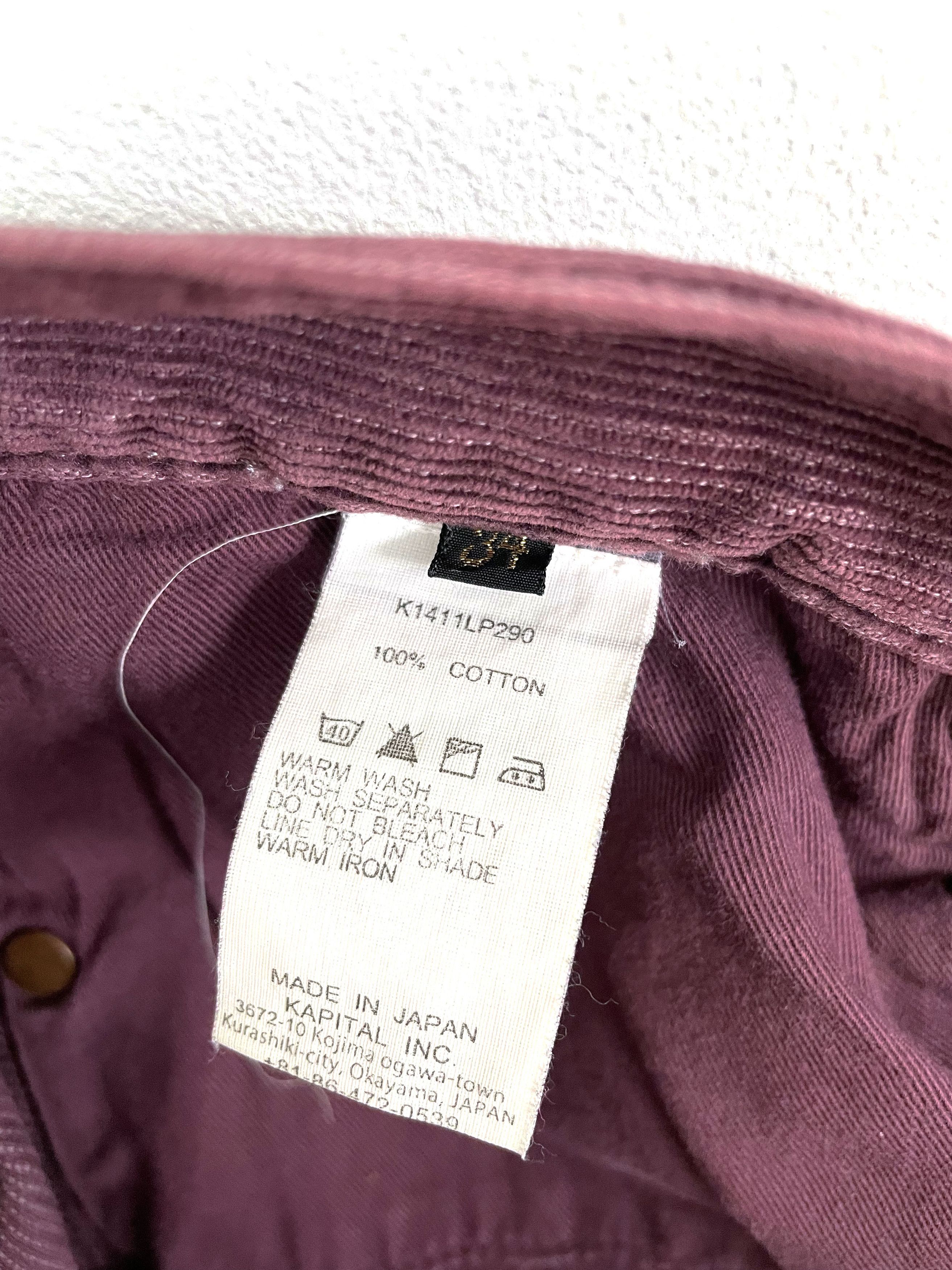 Kapital Corduroy Pants Size US 32 / EU 48 - 6 Thumbnail