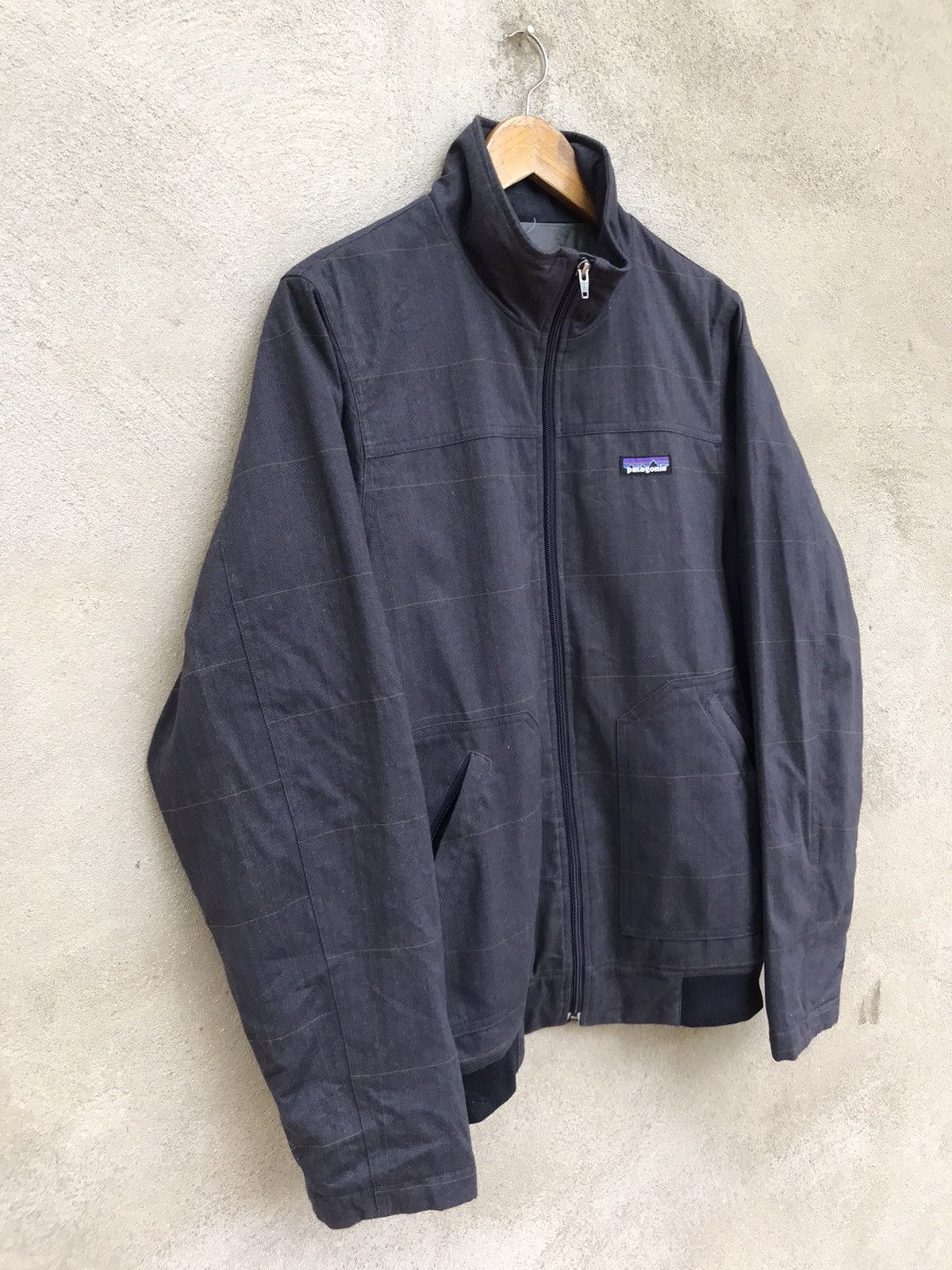 Patagonia × Vintage PATAGONIA ZIPPER JACKET LIKE HARRINGTON STYLE Size US L / EU 52-54 / 3 - 4 Thumbnail