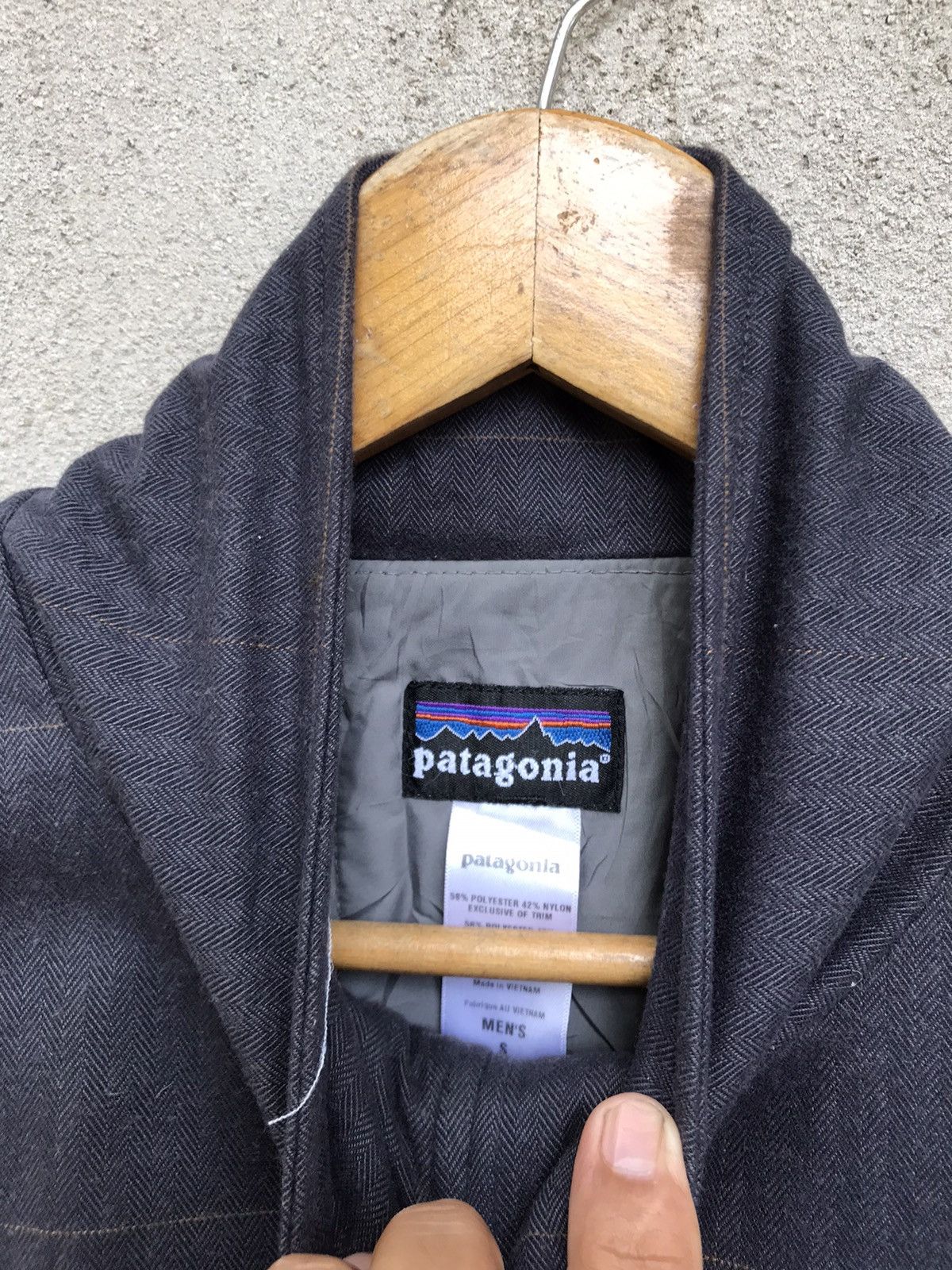 Patagonia × Vintage PATAGONIA ZIPPER JACKET LIKE HARRINGTON STYLE Size US L / EU 52-54 / 3 - 6 Thumbnail