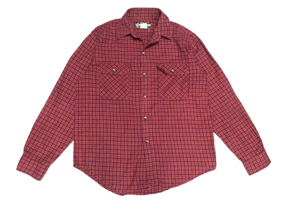 Sugar Cane Vintage Sugar Cane Cotton Shirt Size US M / EU 48-50 / 2 - 2 Thumbnail
