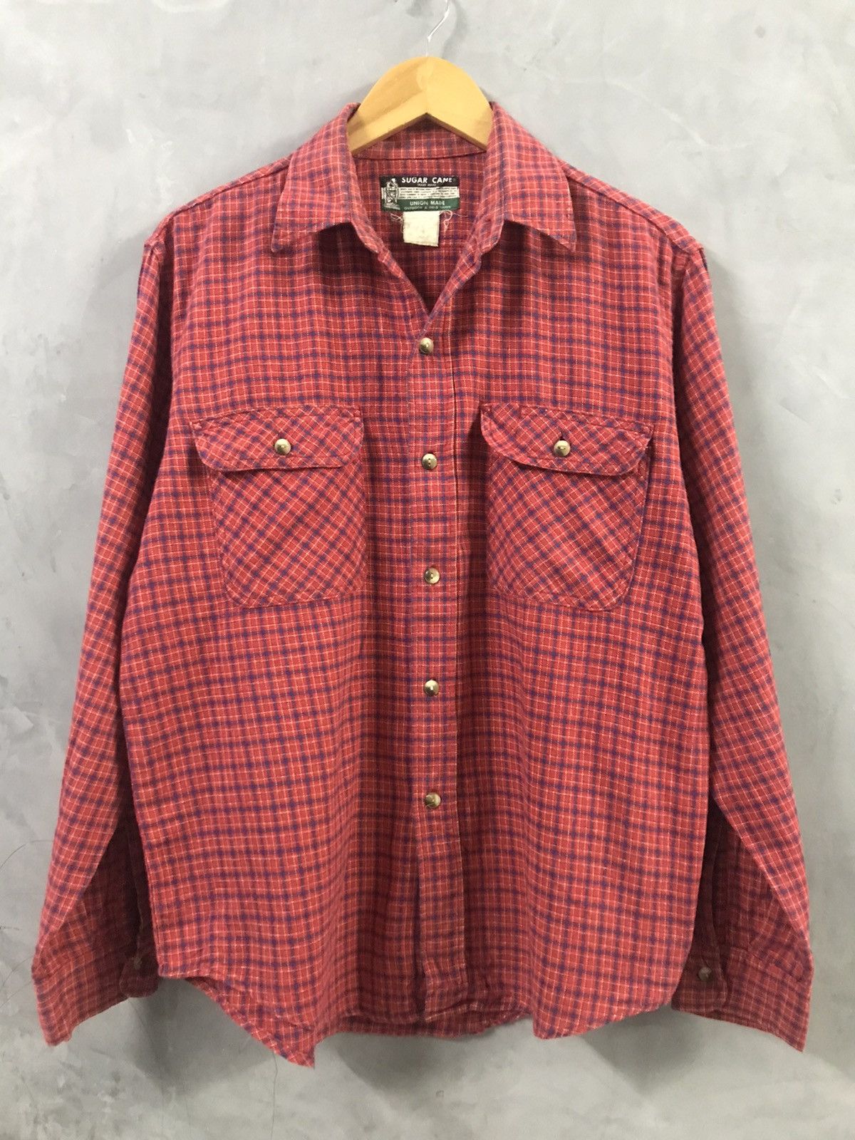 Sugar Cane Vintage Sugar Cane Cotton Shirt Size US M / EU 48-50 / 2 - 5 Thumbnail