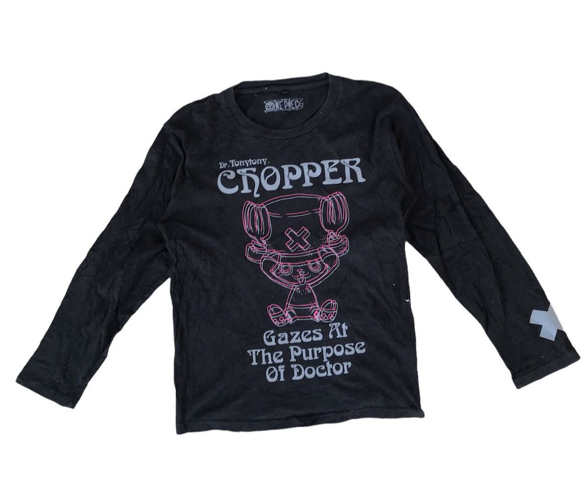 Cartoon Network × Japanese Brand × One Piece ONE PIECE JAPANESE ANIME CHOPPER CHARACTER LONG SLEEVE Size US S / EU 44-46 / 1 - 1 Thumbnail