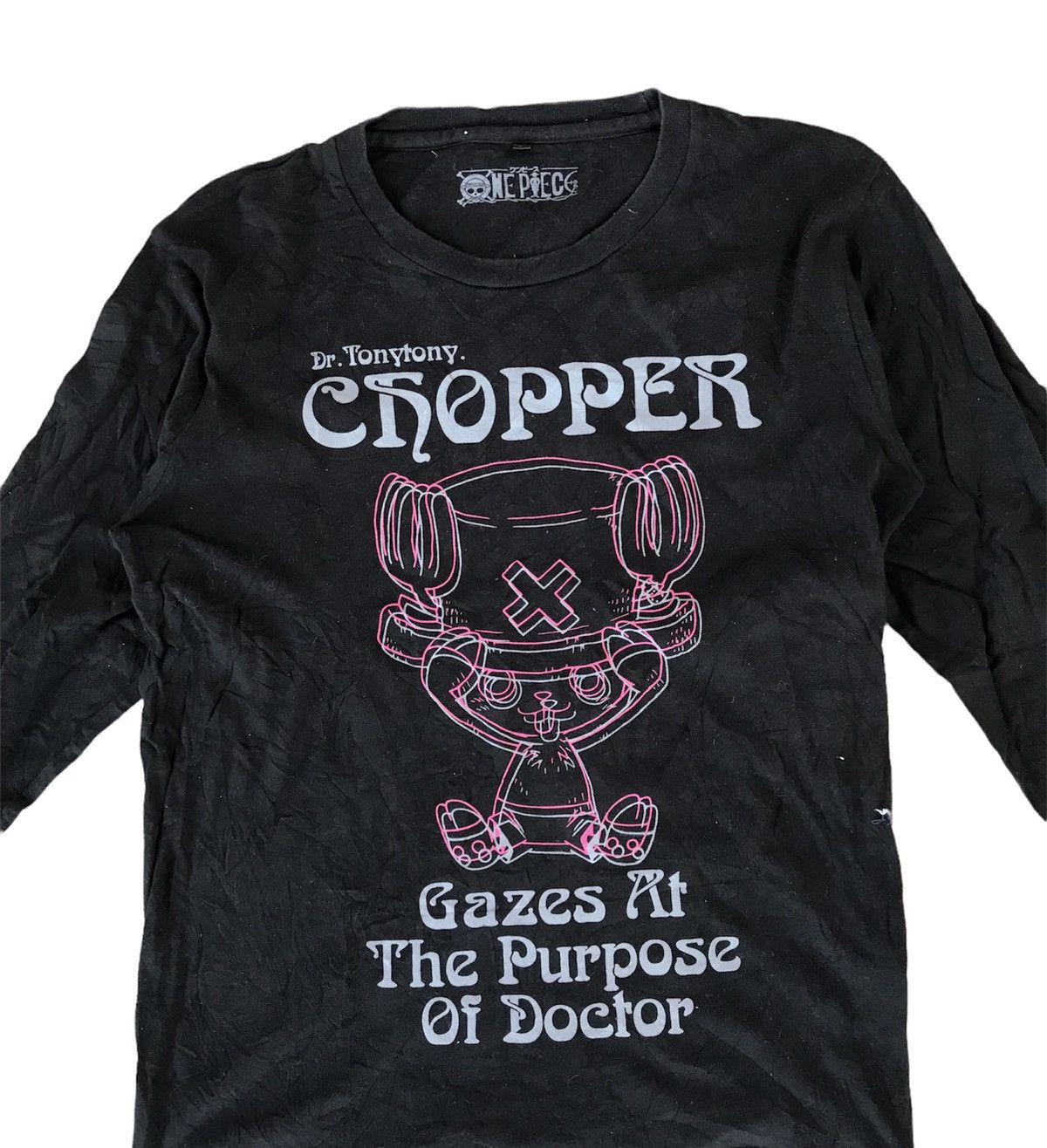 Cartoon Network × Japanese Brand × One Piece ONE PIECE JAPANESE ANIME CHOPPER CHARACTER LONG SLEEVE Size US S / EU 44-46 / 1 - 2 Thumbnail